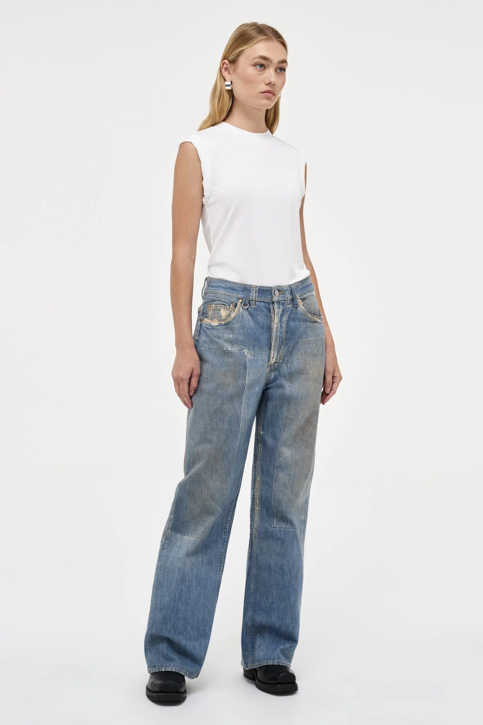 Elysian Collective Neuw Denim Coco Relaxed Digital Indigo