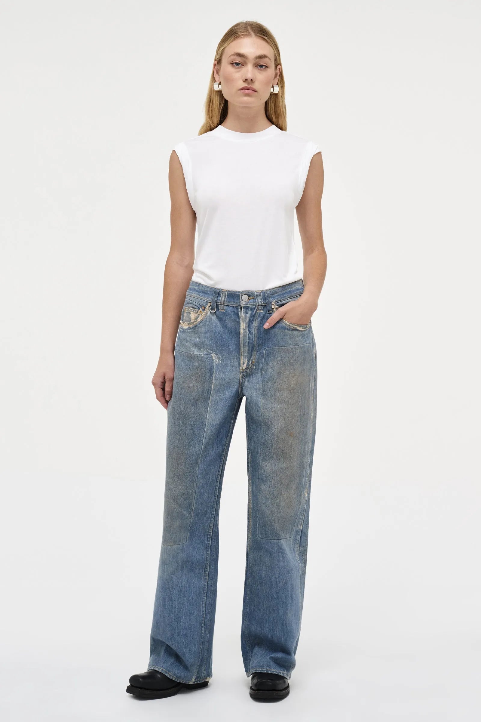 Elysian Collective Neuw Denim Coco Relaxed Digital Indigo