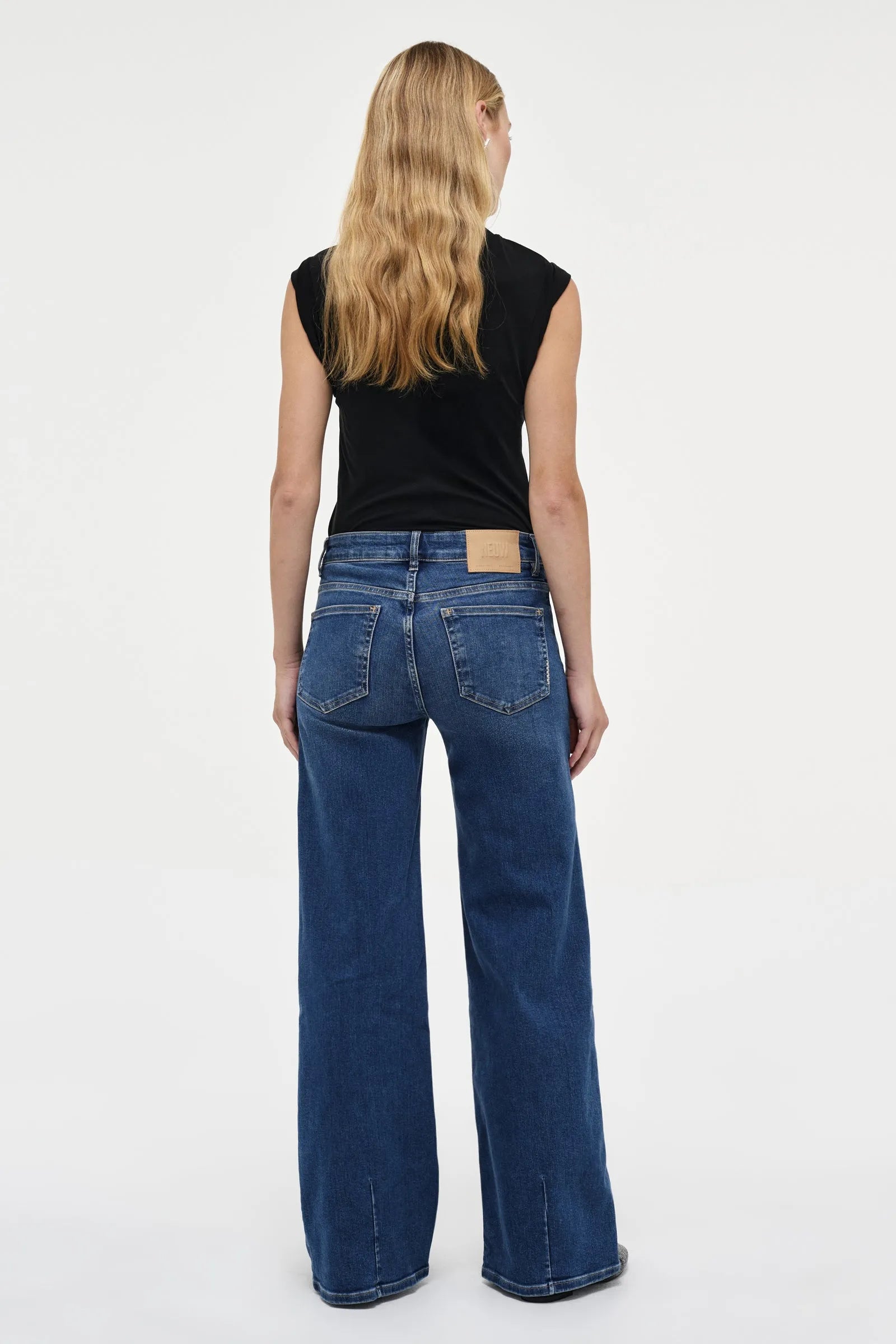 Elysian Collective Neuw Denim Eva Wide Leg Jean Iris