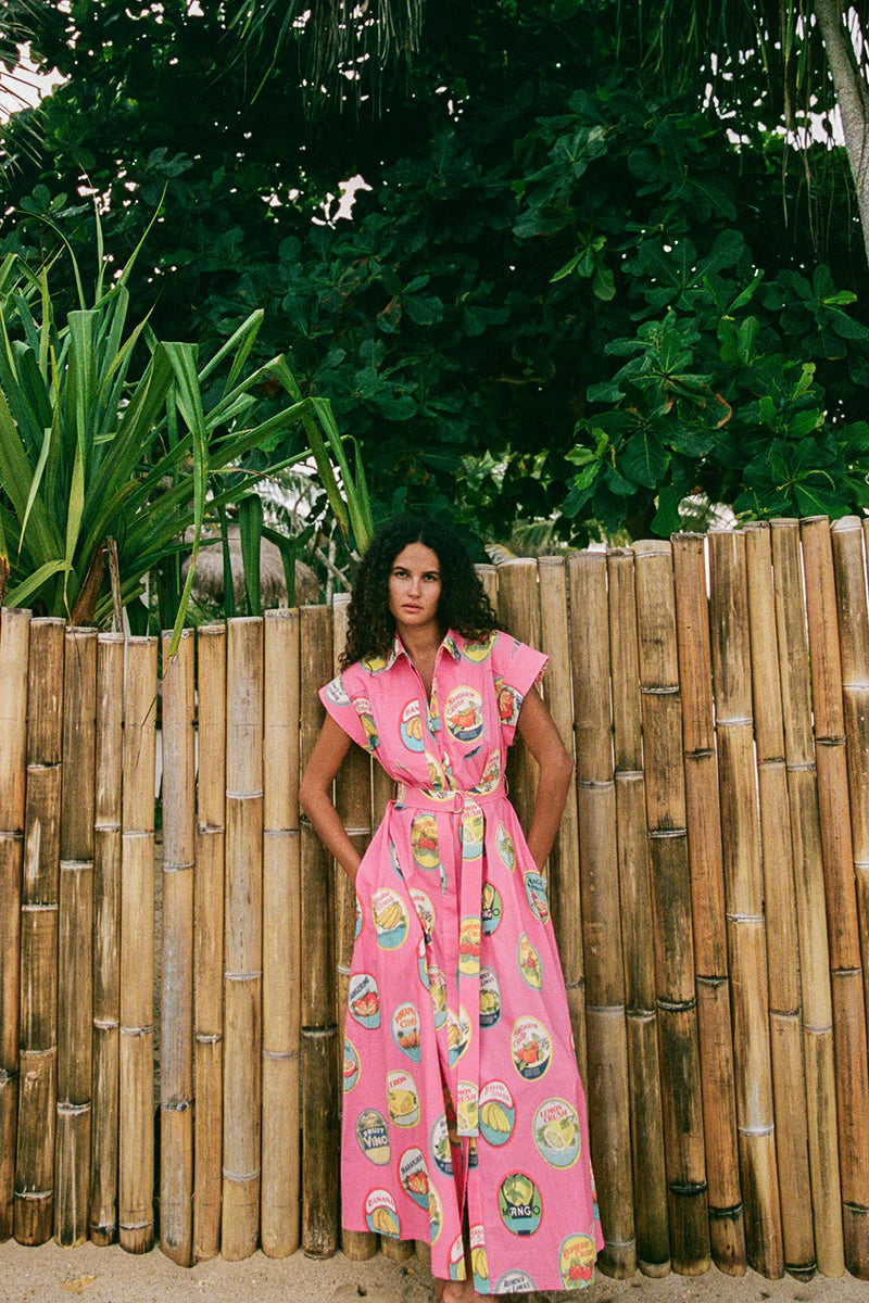 Elysian Collective Palm Noosa Siren Dress La Fruta