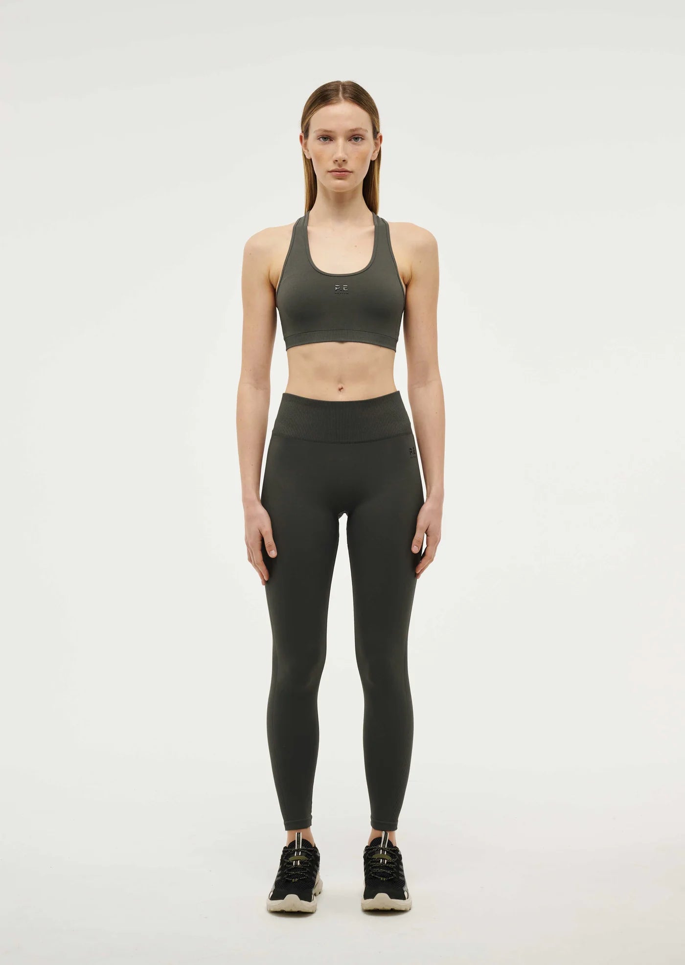 Elysian Collective PE Nation Restore Seamless Legging Gunmetal