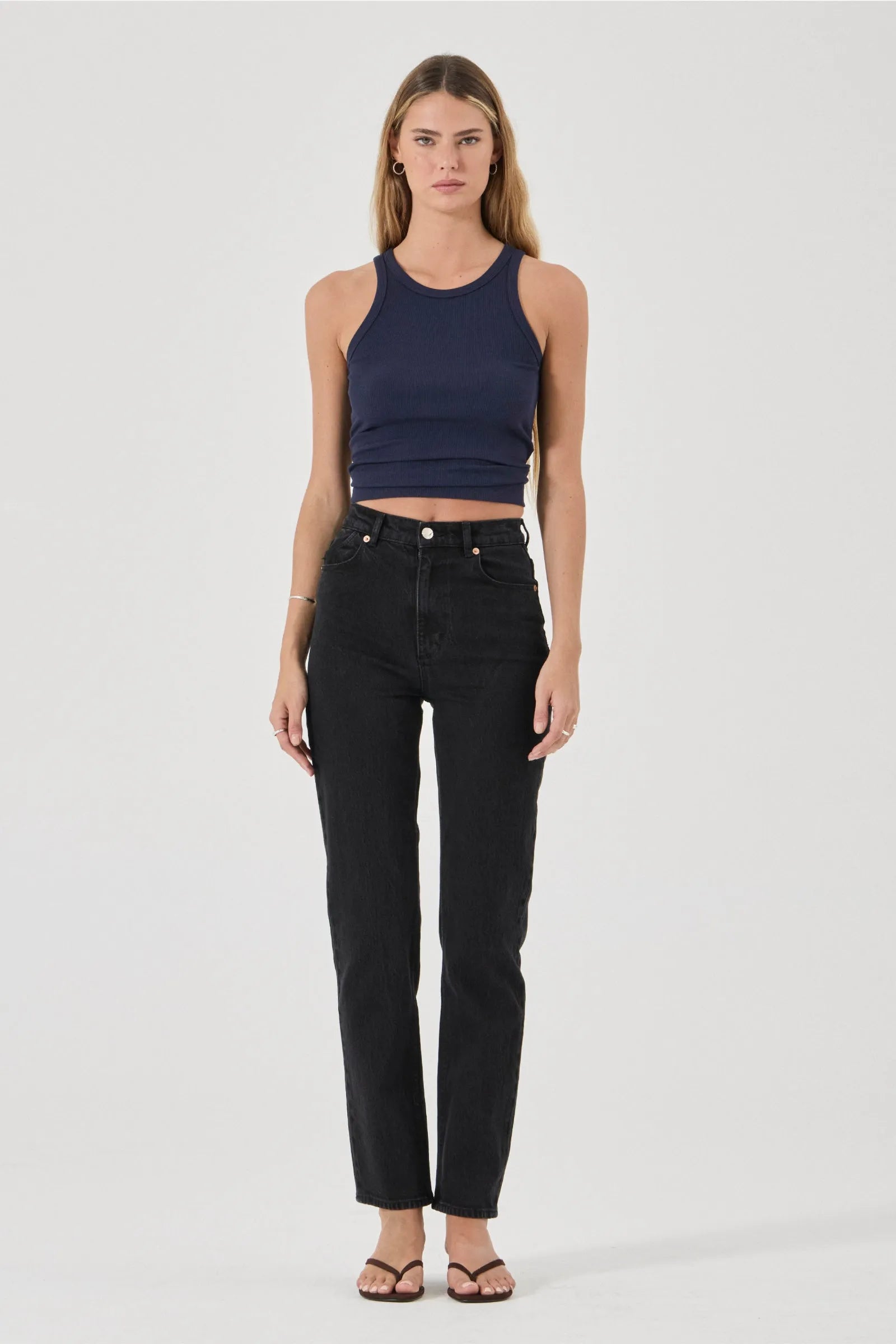 Elysian Collective Rollas Lou Lou Straight Long Noir