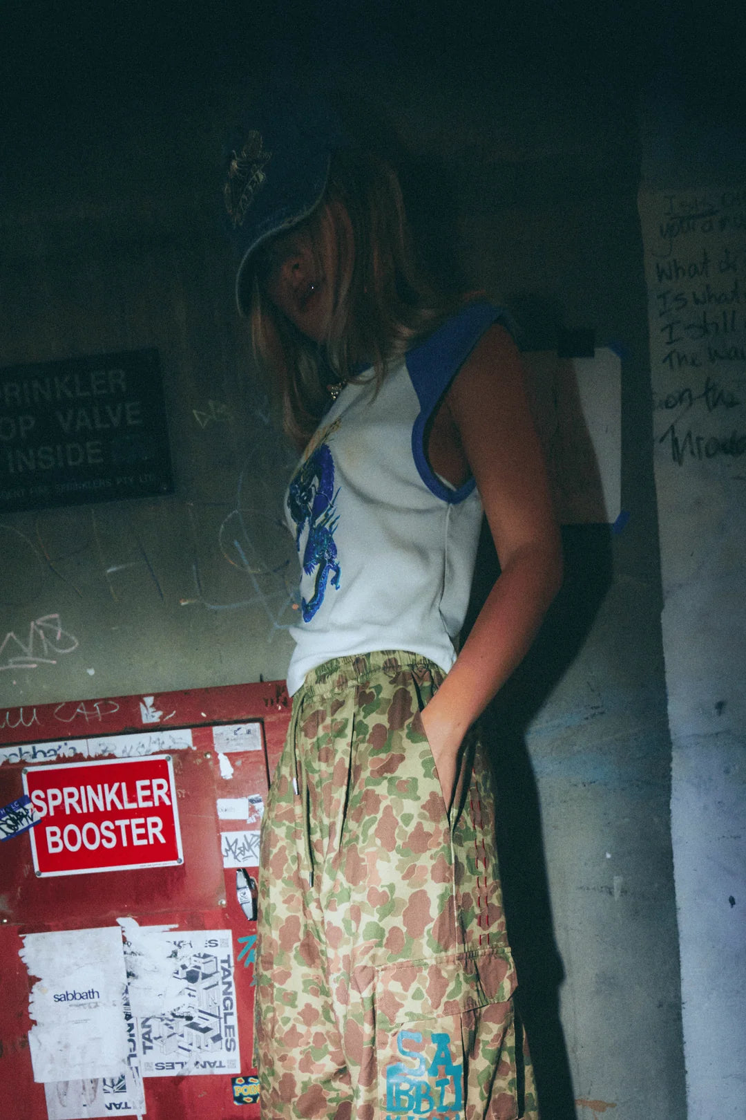 Elysian Collective Sabbi The Camo Repair Jort