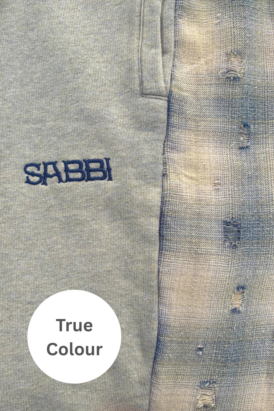 Elysian Collective Sabbi Checkmate Shorts Blue