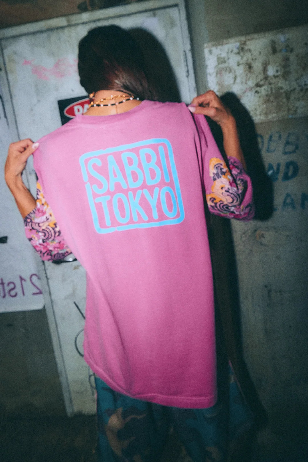 Elysian Collective Sabbi DJ Geisha Tee Pink