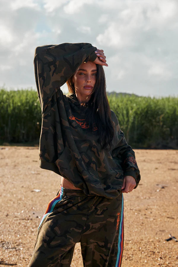 Elysian Collective Sabbi Name Yourself Hoodie Camo