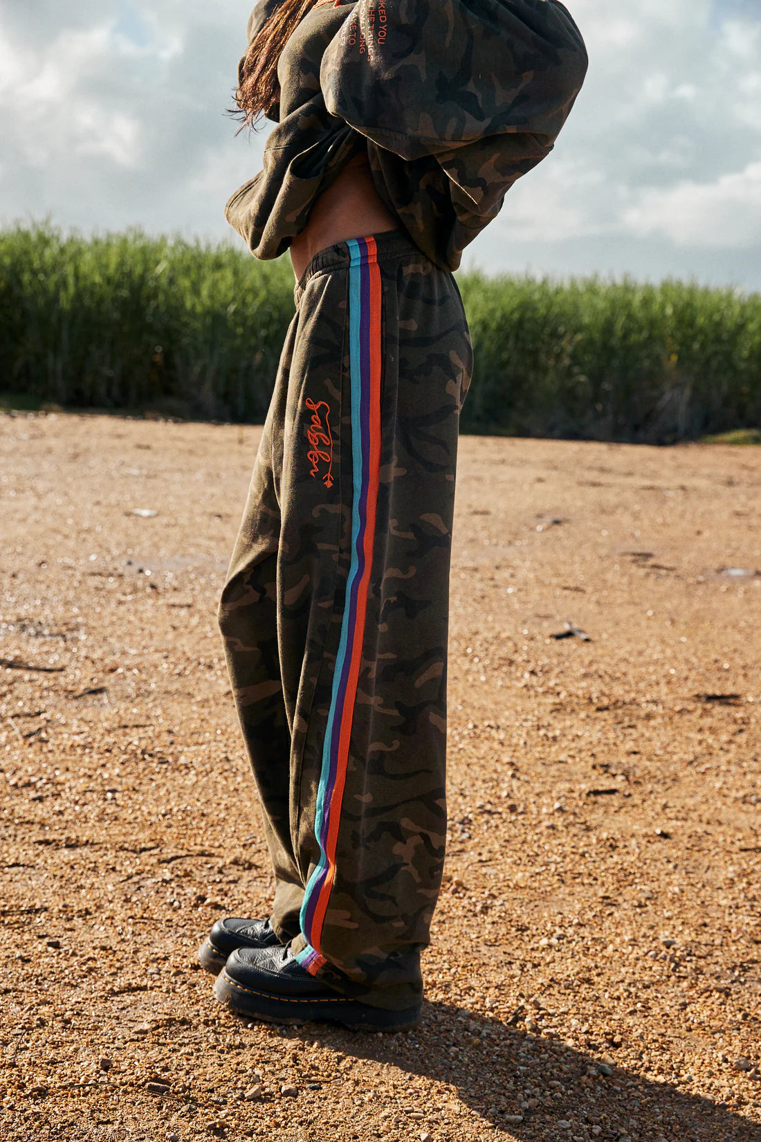Elysian Collective Sabbi Name Yourself Trackpants Camo