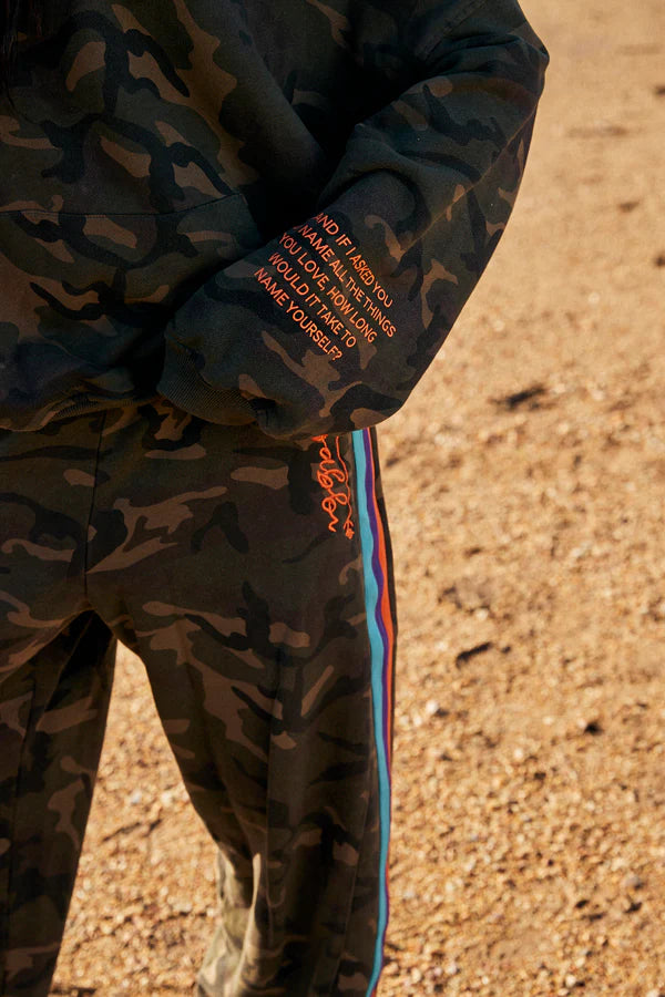 Elysian Collective Sabbi Name Yourself Trackpants Camo