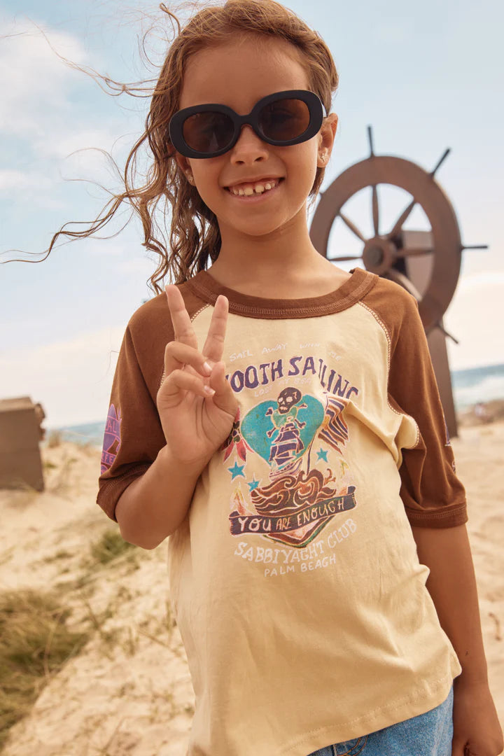 Elysian Collective Sabbi The Be You Raglan Tee Kids