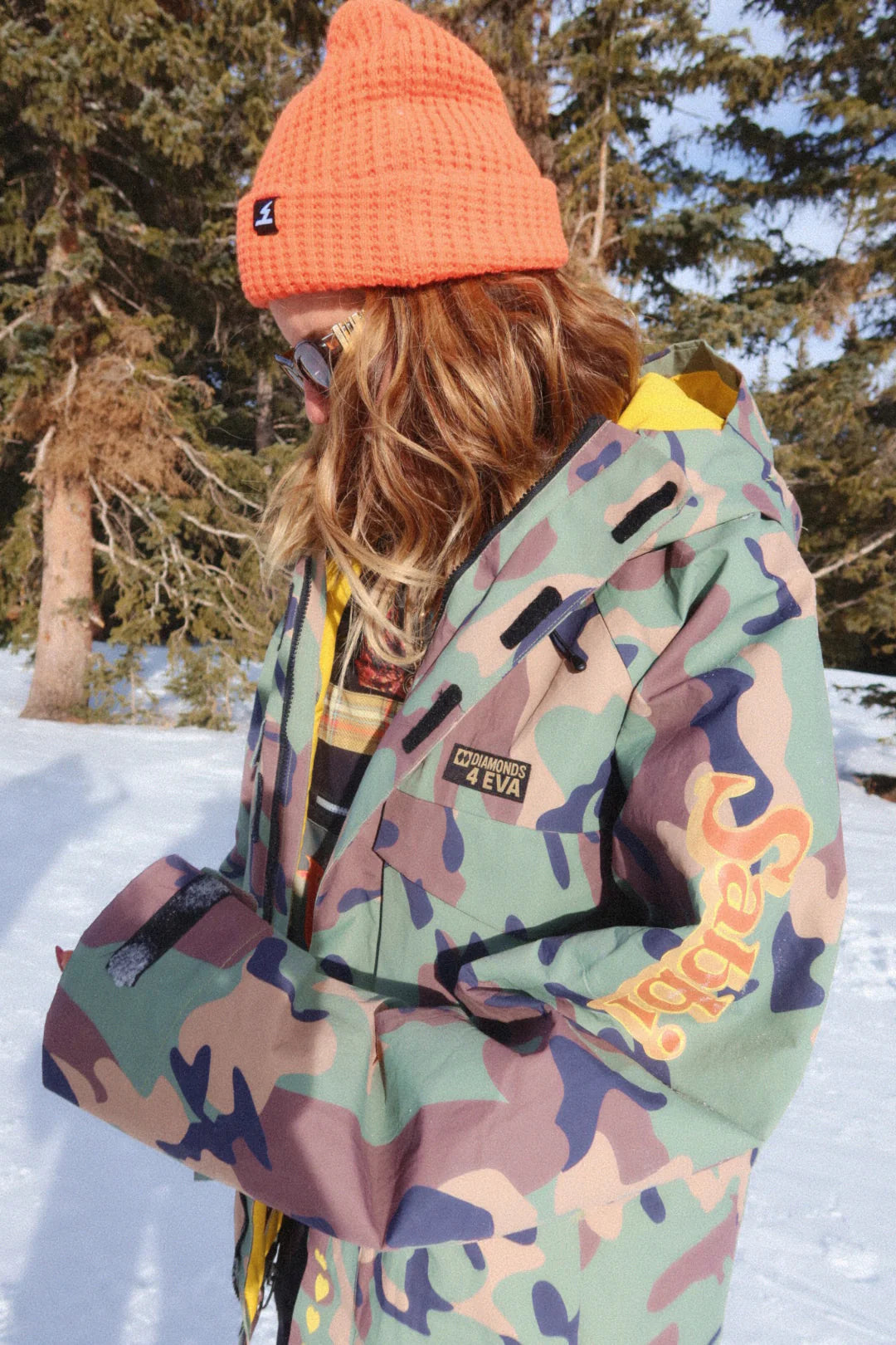 Elysian Collective Sabbi The Beanie Fluoro Orange
