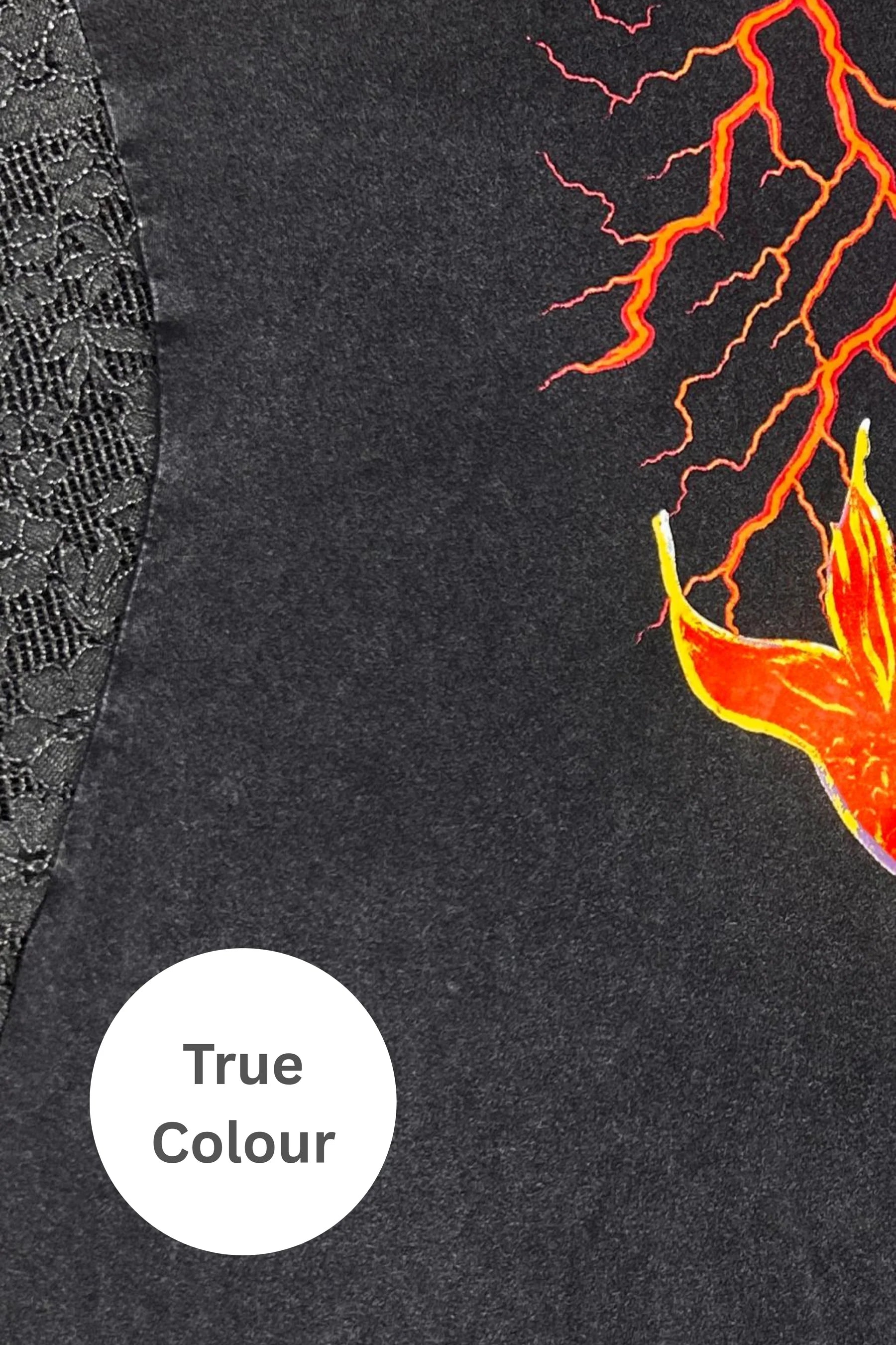 Elysian Collective Sabbi The Chase Your Dreams Lace Tee Black