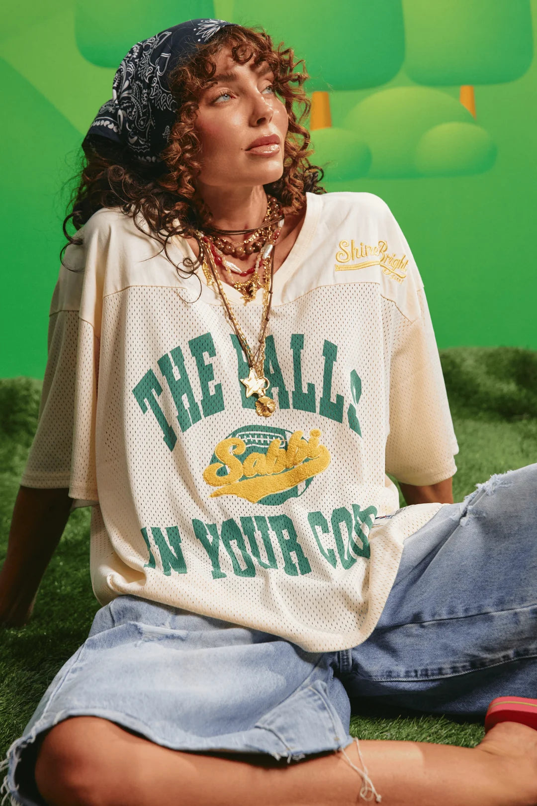 Elysian Collective Sabbi The Court Side Mesh Tee