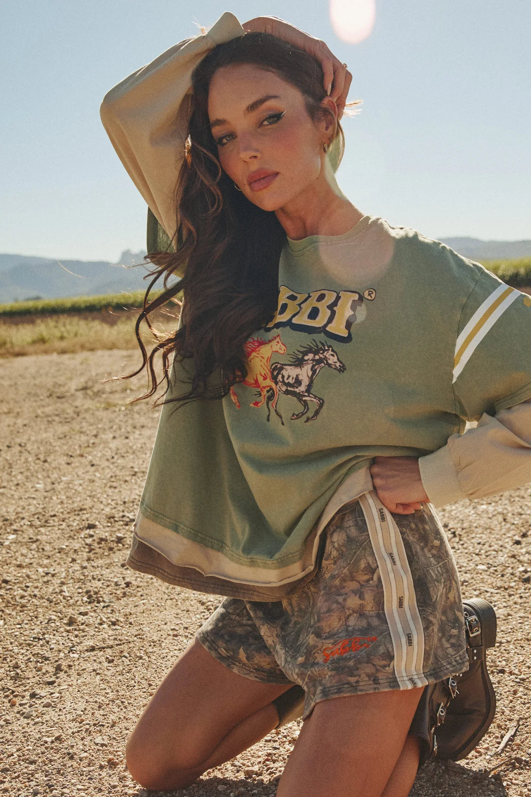 Elysian Collective Sabbi The Desert Camo Shorts