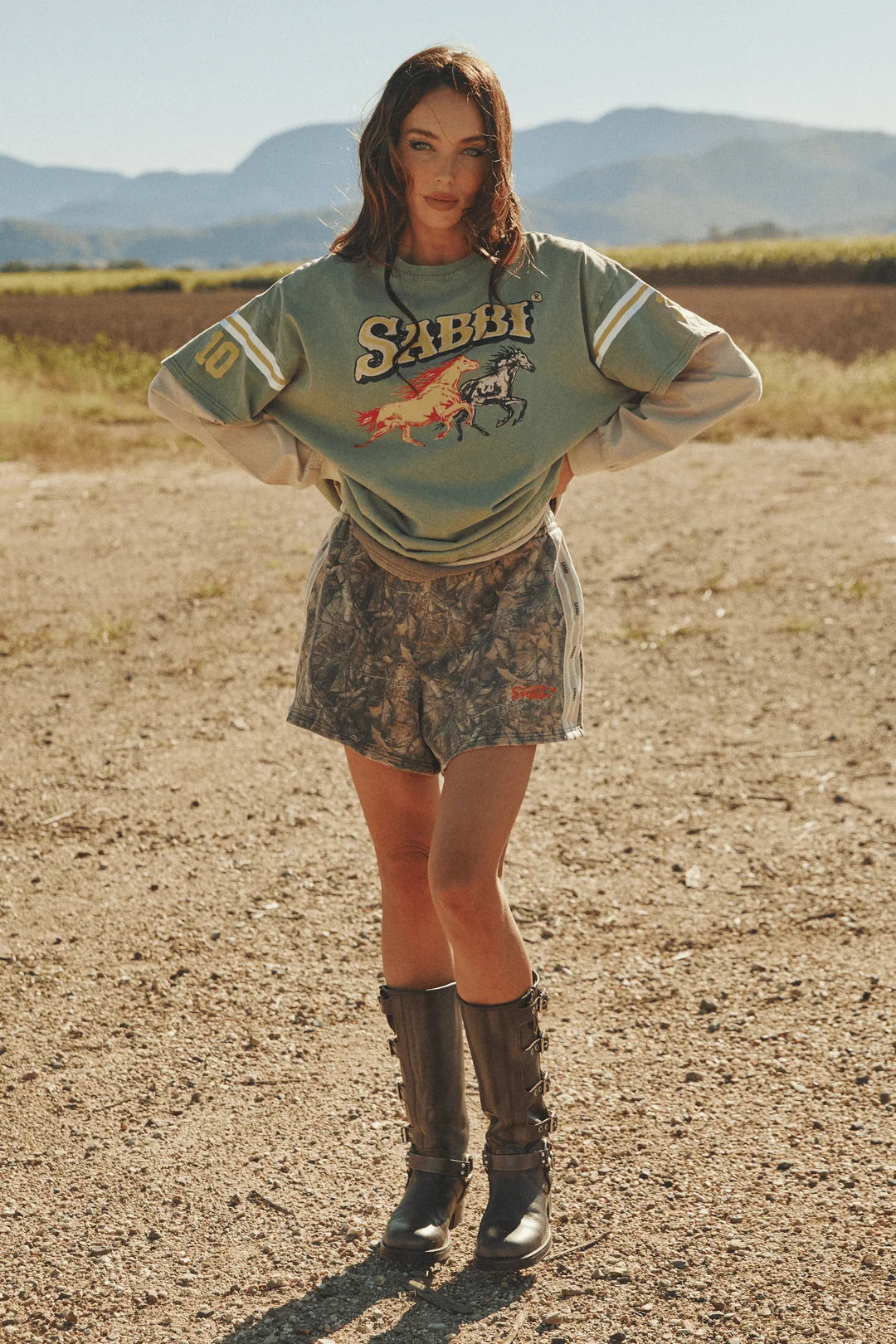 Elysian Collective Sabbi The Desert Camo Shorts