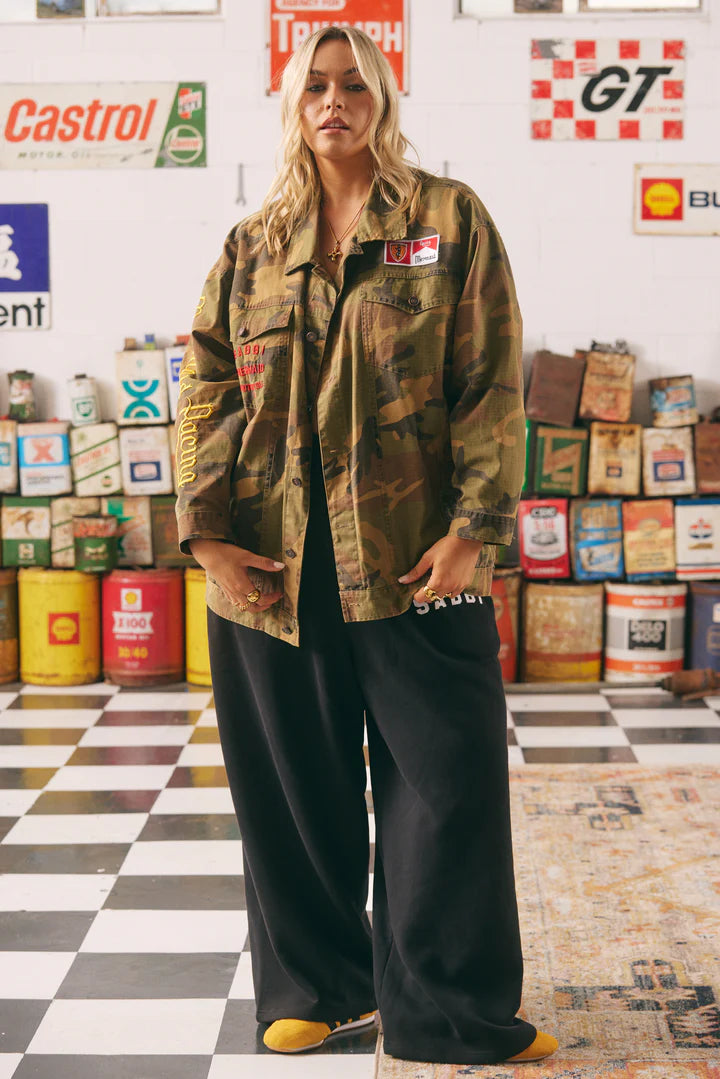 Elysian Collective Sabbi The Flying Mermaid Jacket Camo