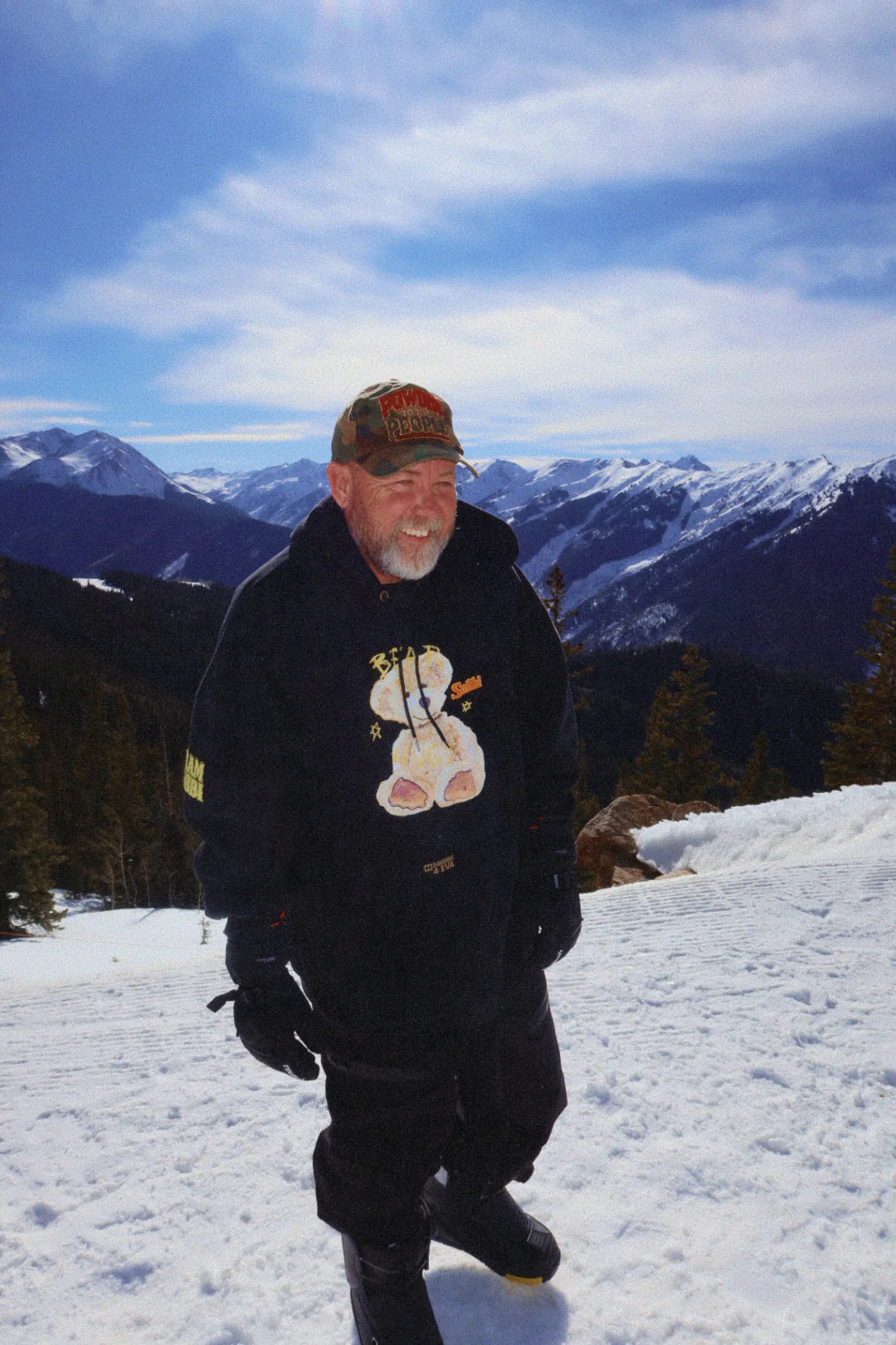 Elysian Collective Sabbi The Gimme Bear Hugs Hoodie Black