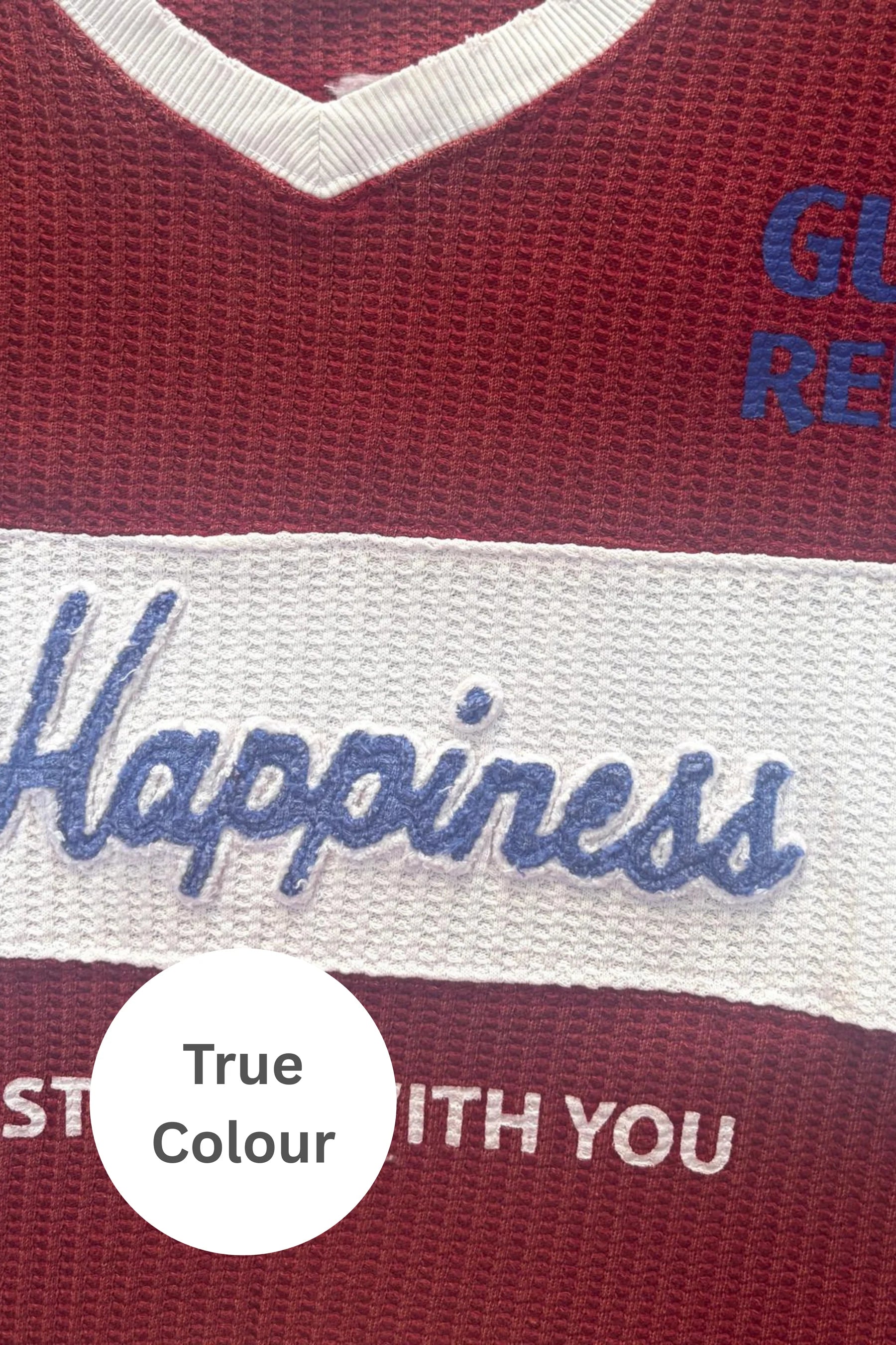 Elysian Collective Sabbi The Happiness Top Maroon