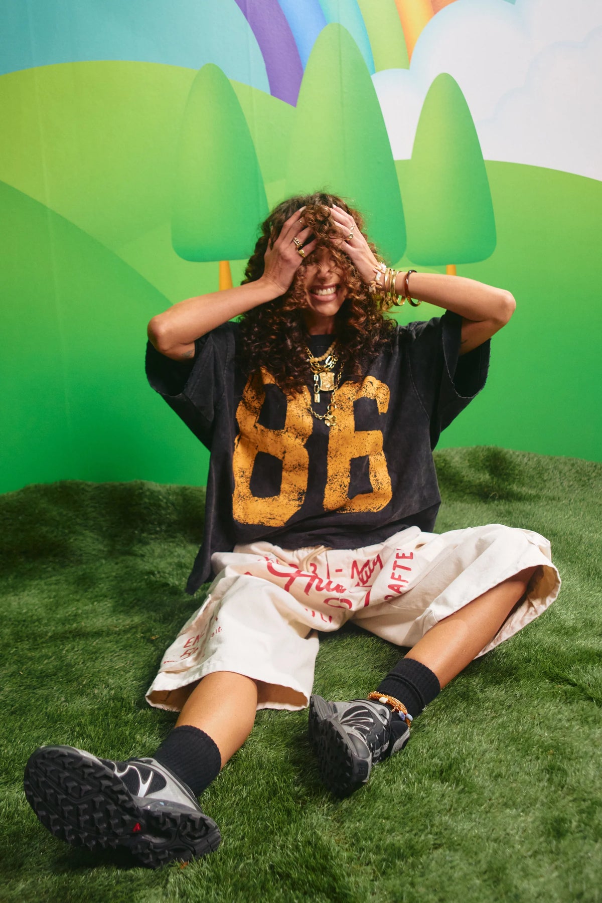 Elysian Collective Sabbi The High Quality Human Jorts Cream