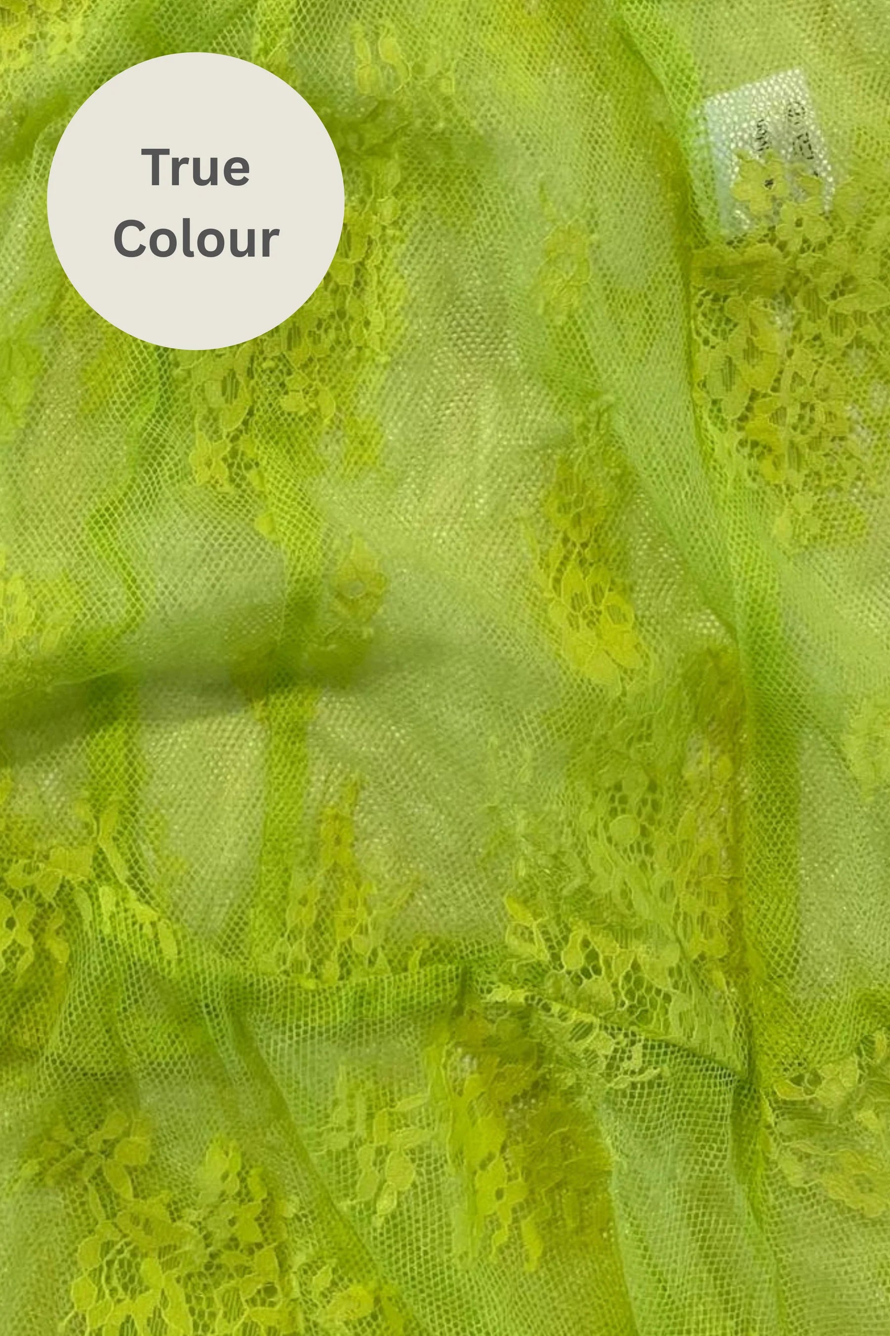 Elysian Collective Sabbi The Lace Maxi Skirt Chartreuse