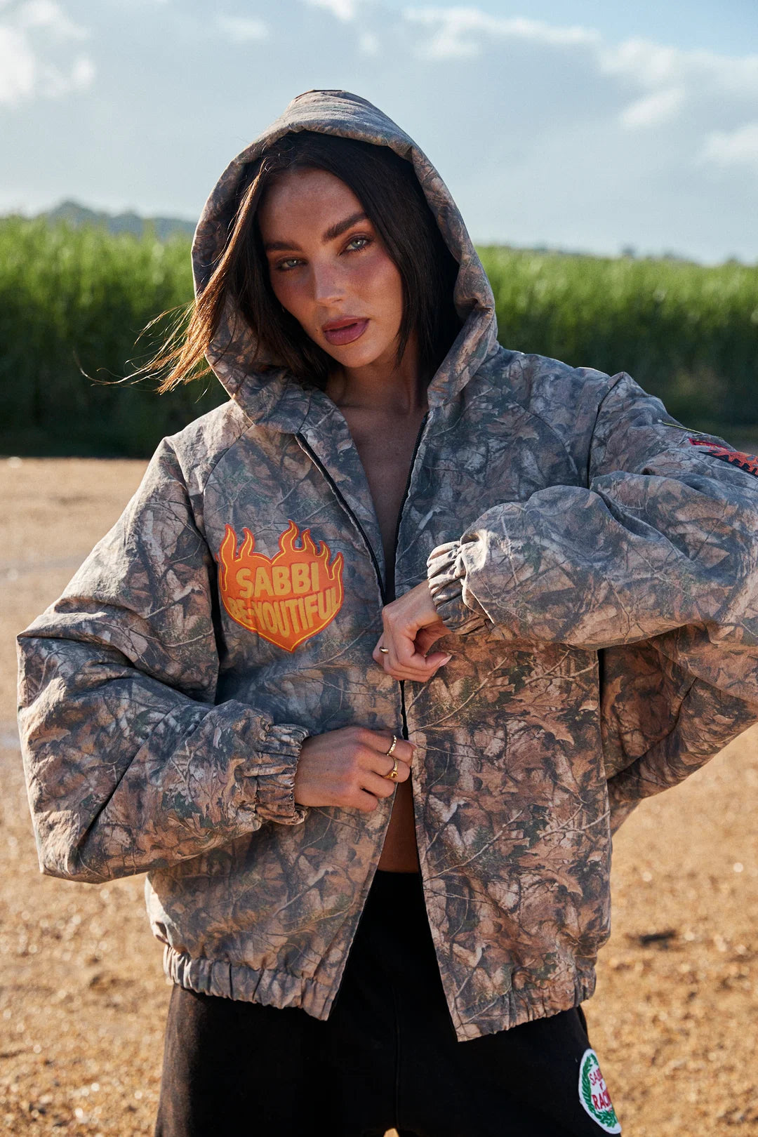 Elysian Collective Sabbi The Lucky Duck Bomber Jacket