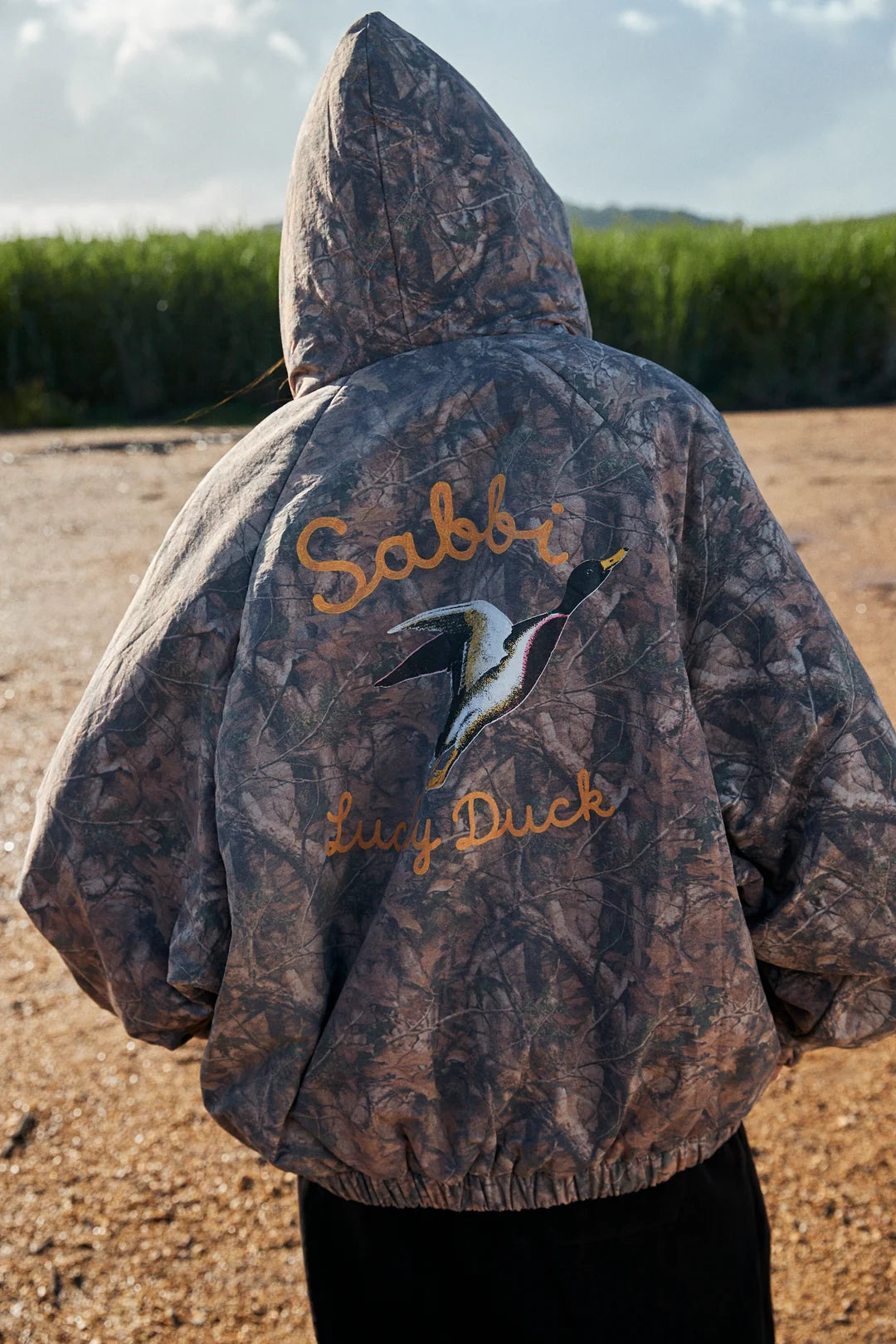 Elysian Collective Sabbi The Lucky Duck Bomber Jacket