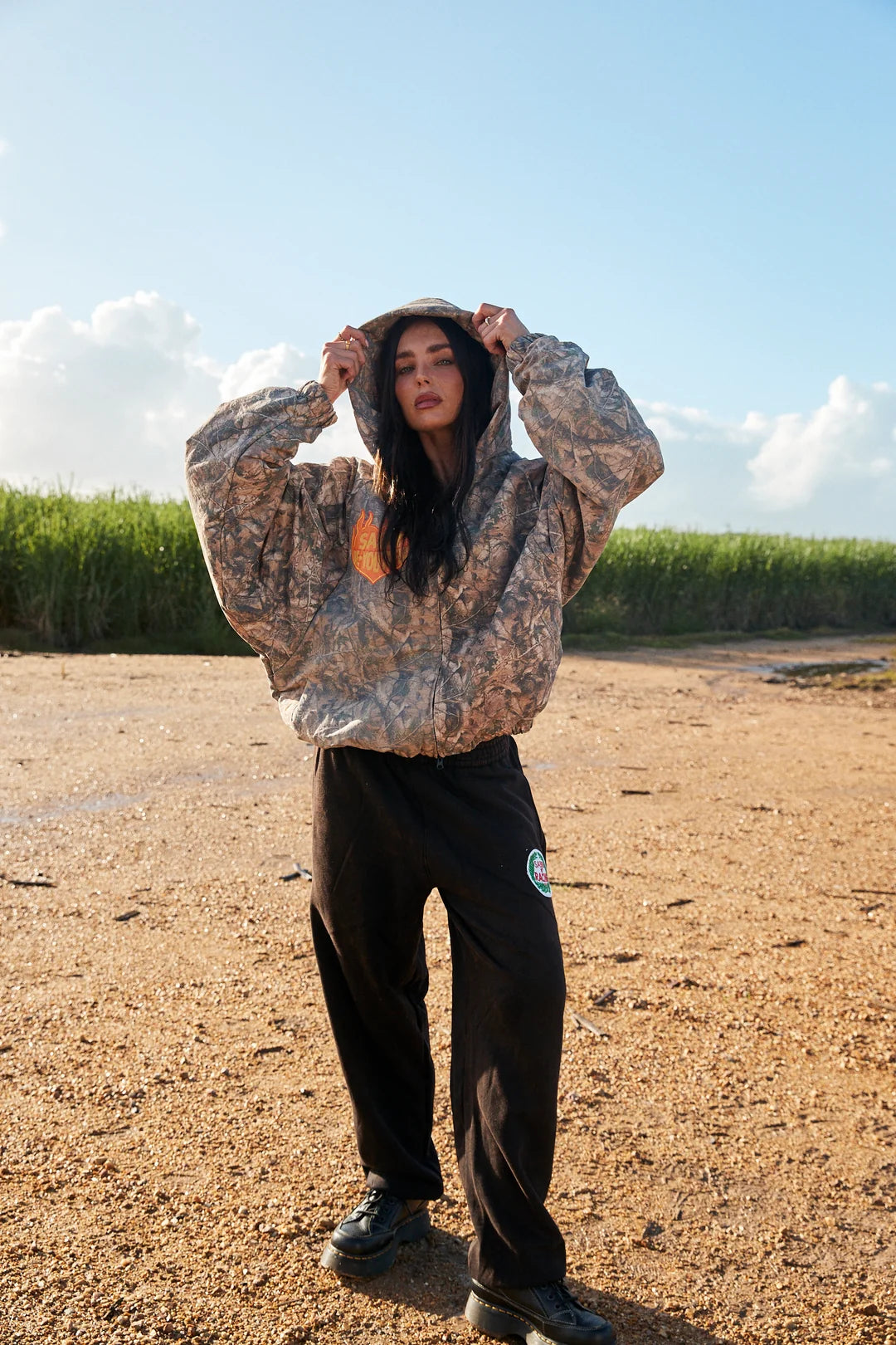 Elysian Collective Sabbi The Lucky Duck Bomber Jacket