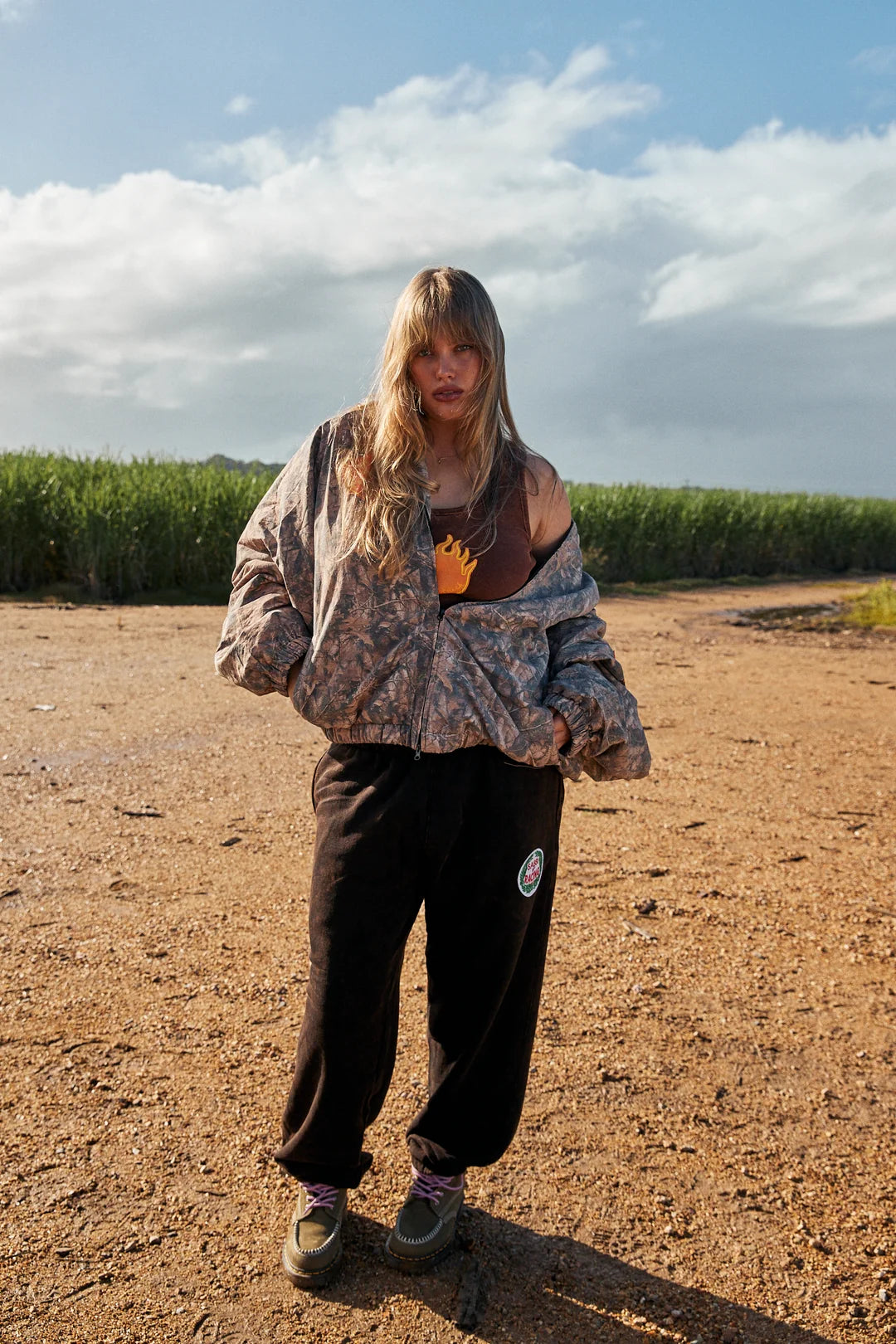 Elysian Collective Sabbi The Lucky Duck Bomber Jacket