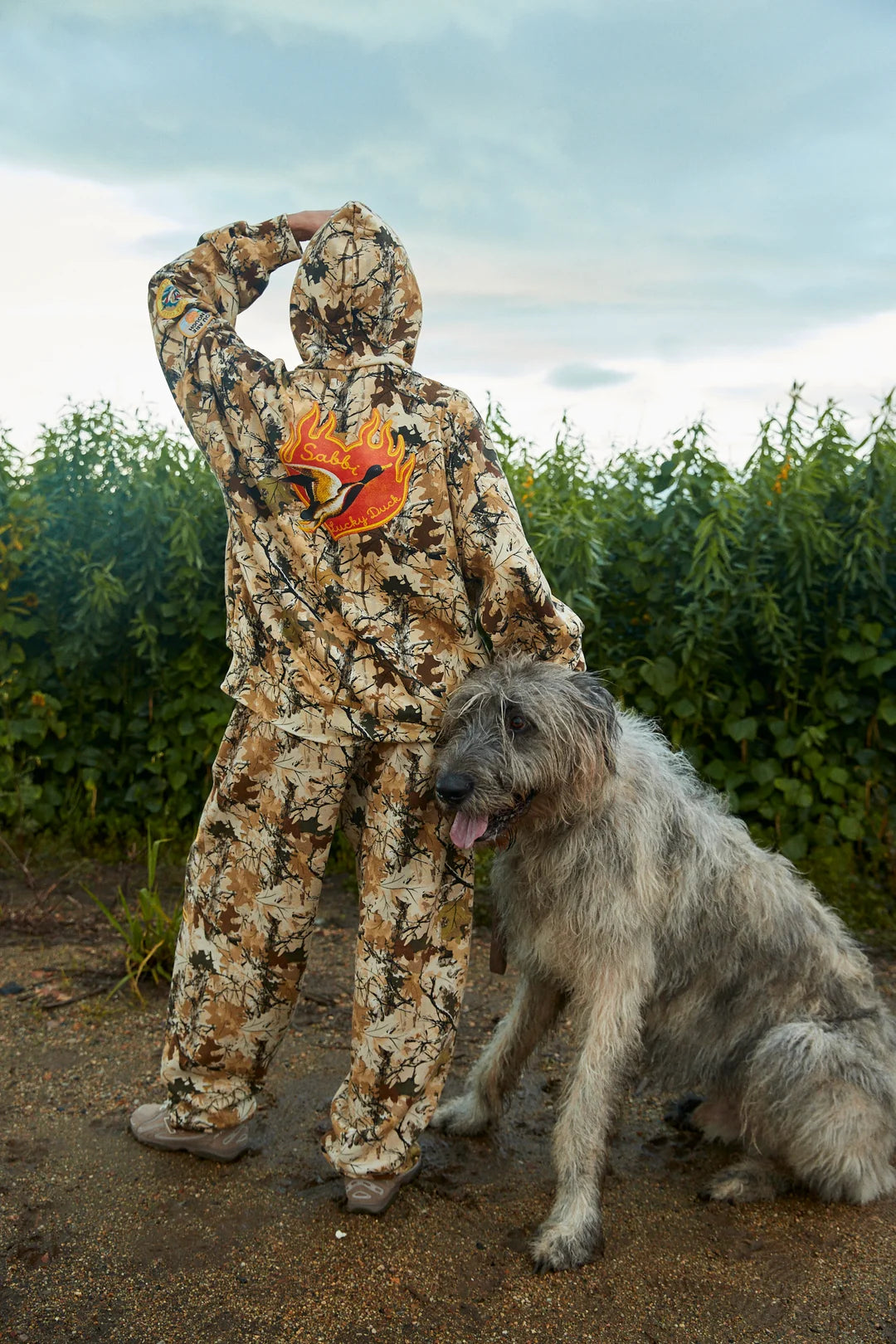 Elysian Collective Sabbi The Lucky Duck Camo Zip Hoodie