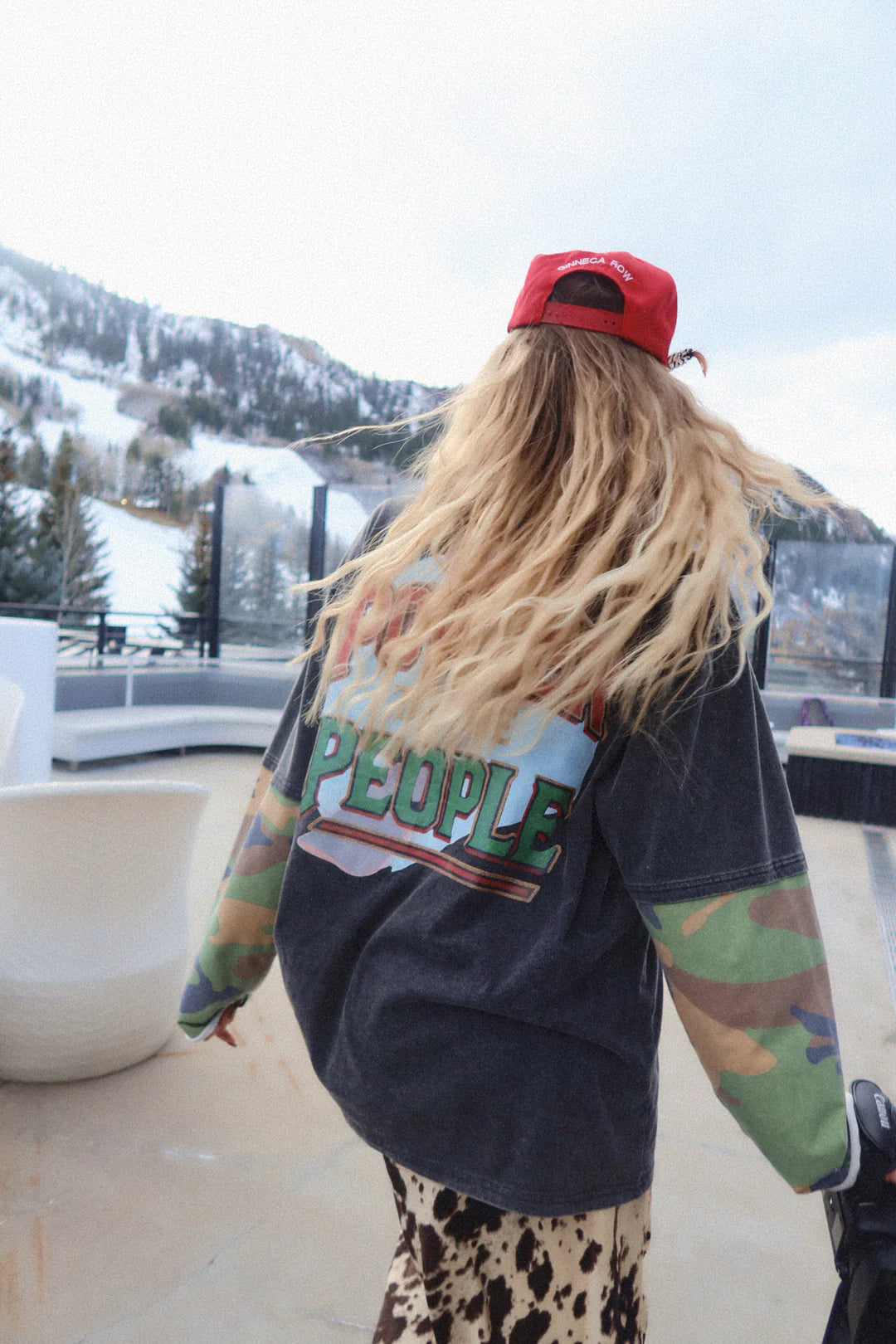 Elysian Collective Sabbi The Pow Pow Long Sleeve Tee