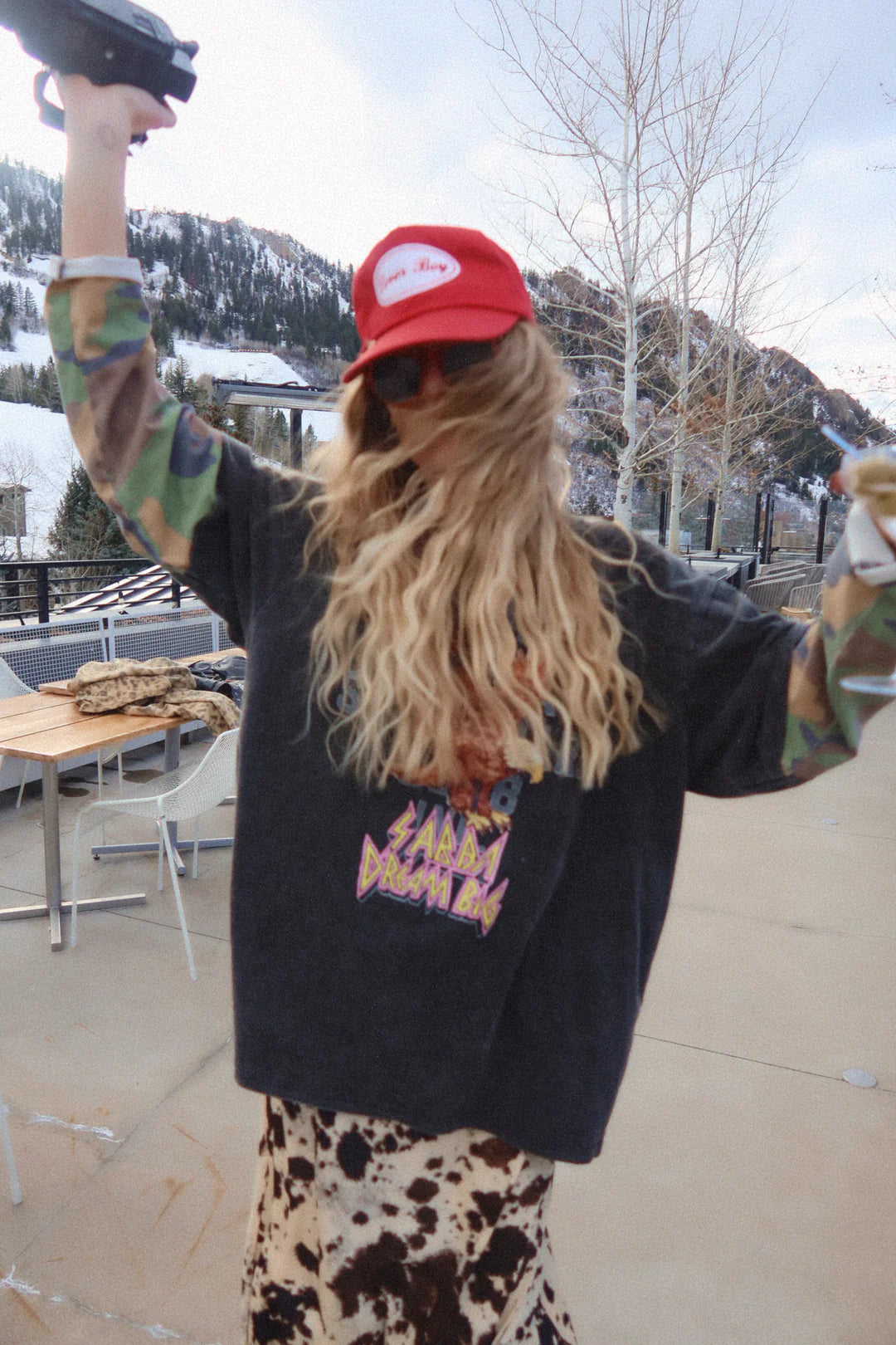Elysian Collective Sabbi The Pow Pow Long Sleeve Tee