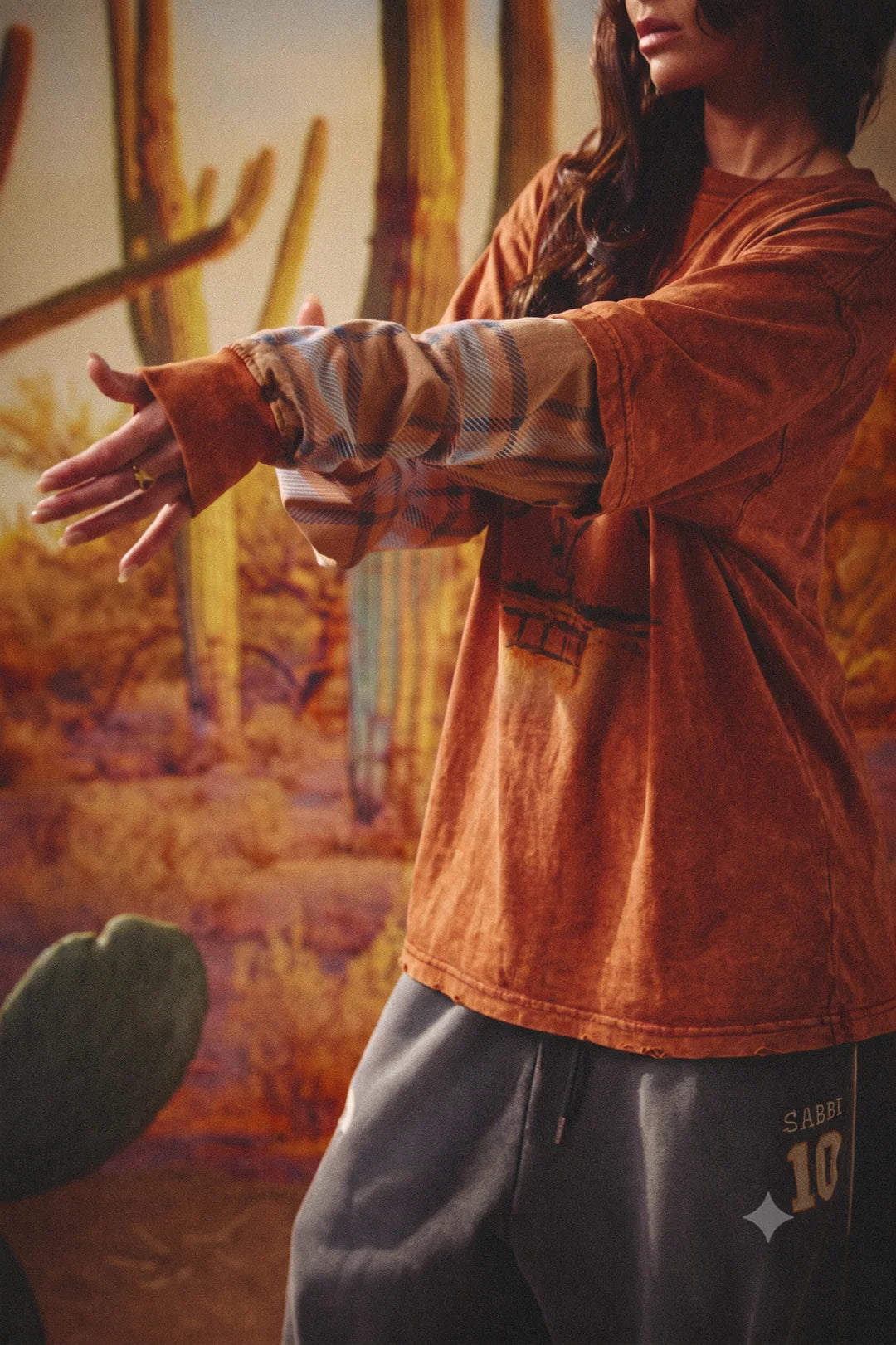 Elysian Collective Sabbi The Rodeo Romeo Long Sleeve Tee