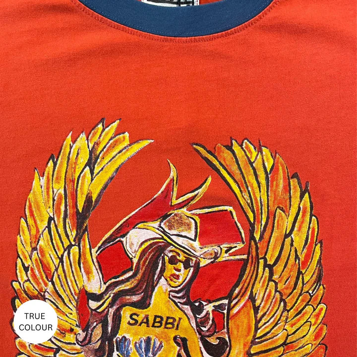 Elysian Collective Sabbi The Very Oversized Brenda Tee Red