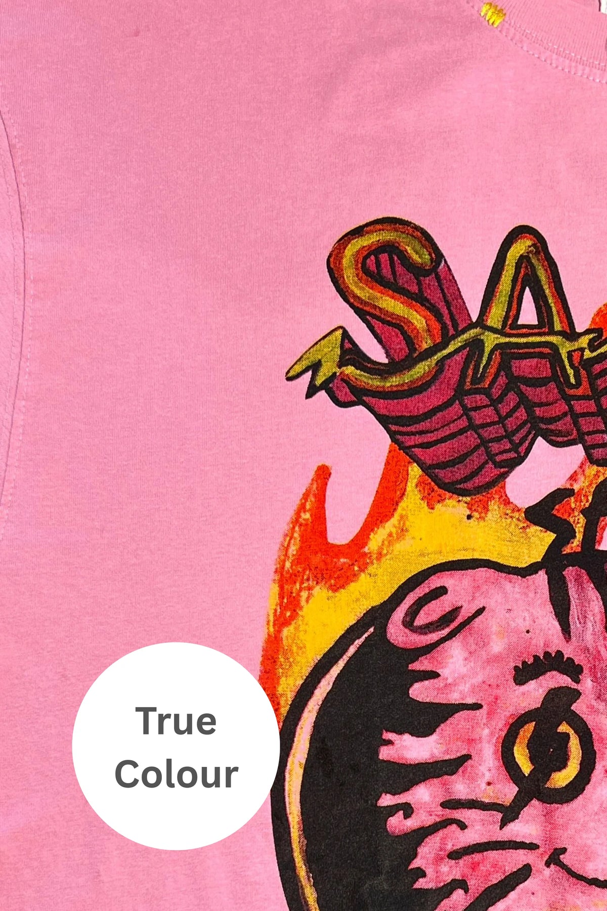 Elysian Collective Sabbi The Very Oversized Shining Anyway Tee Pink