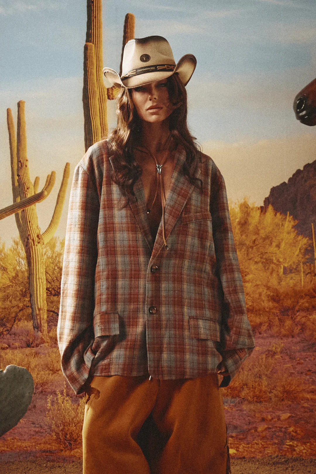 Elysian Collective Sabbi The Very Oversized Wrangler Blazer