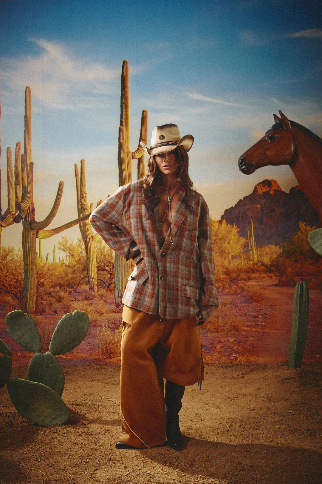 Elysian Collective Sabbi The Very Oversized Wrangler Blazer