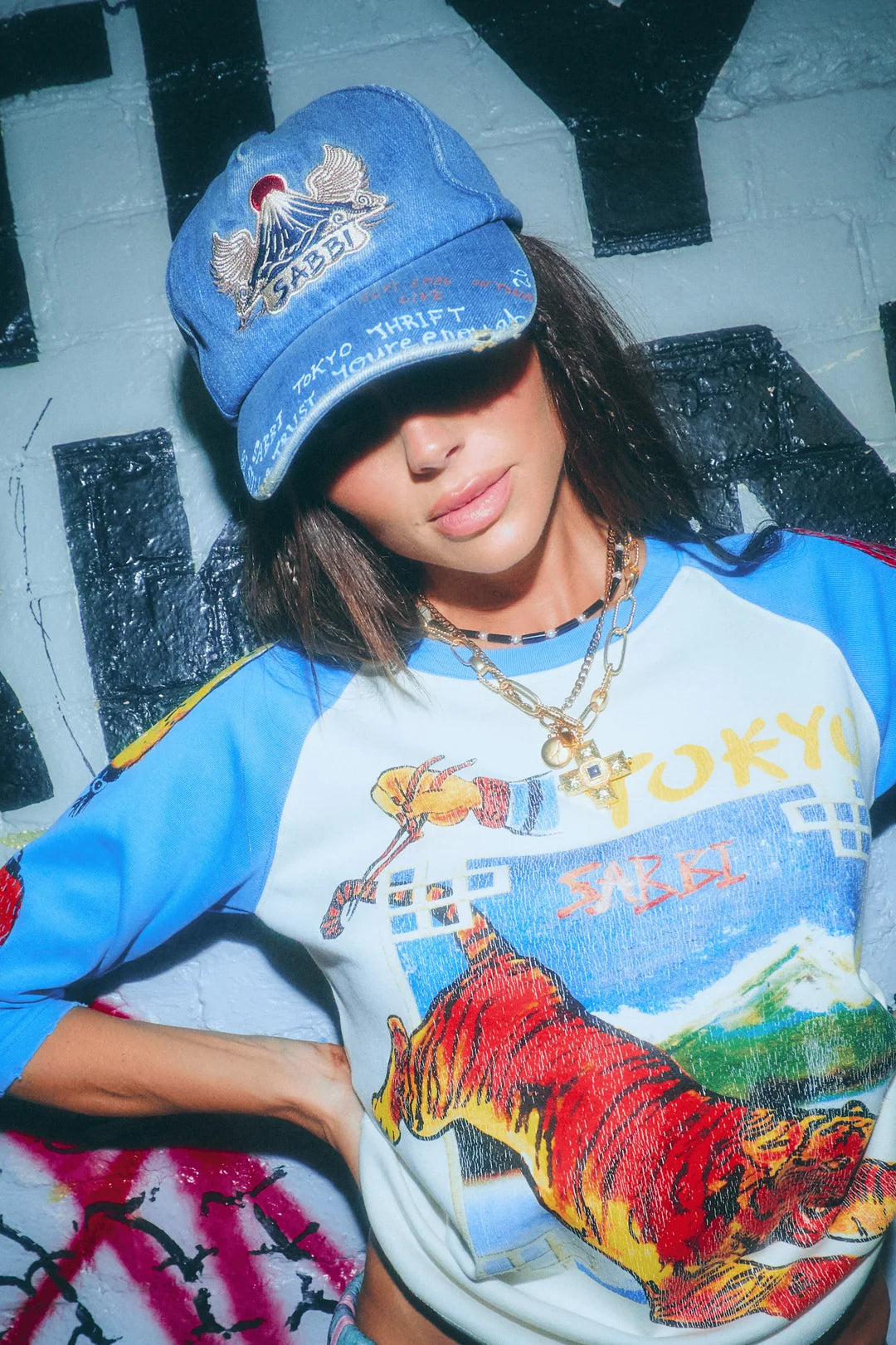 Elysian Collective Sabbi Tokyo Thrift Denim Cap