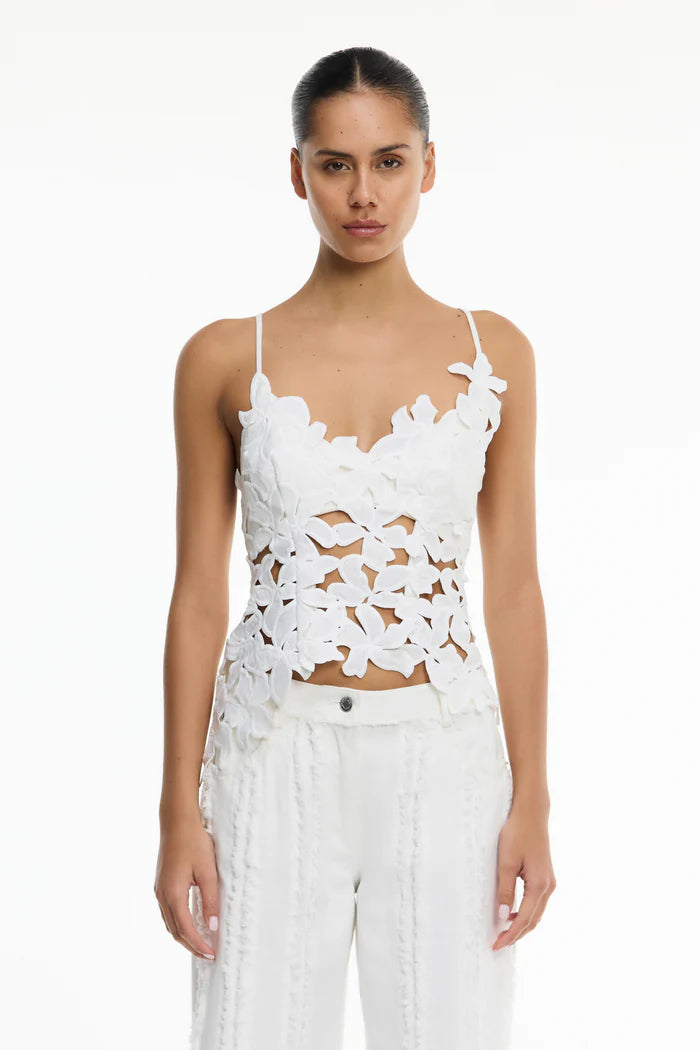 Elysian Collective Significant Other Idette Top Ivory