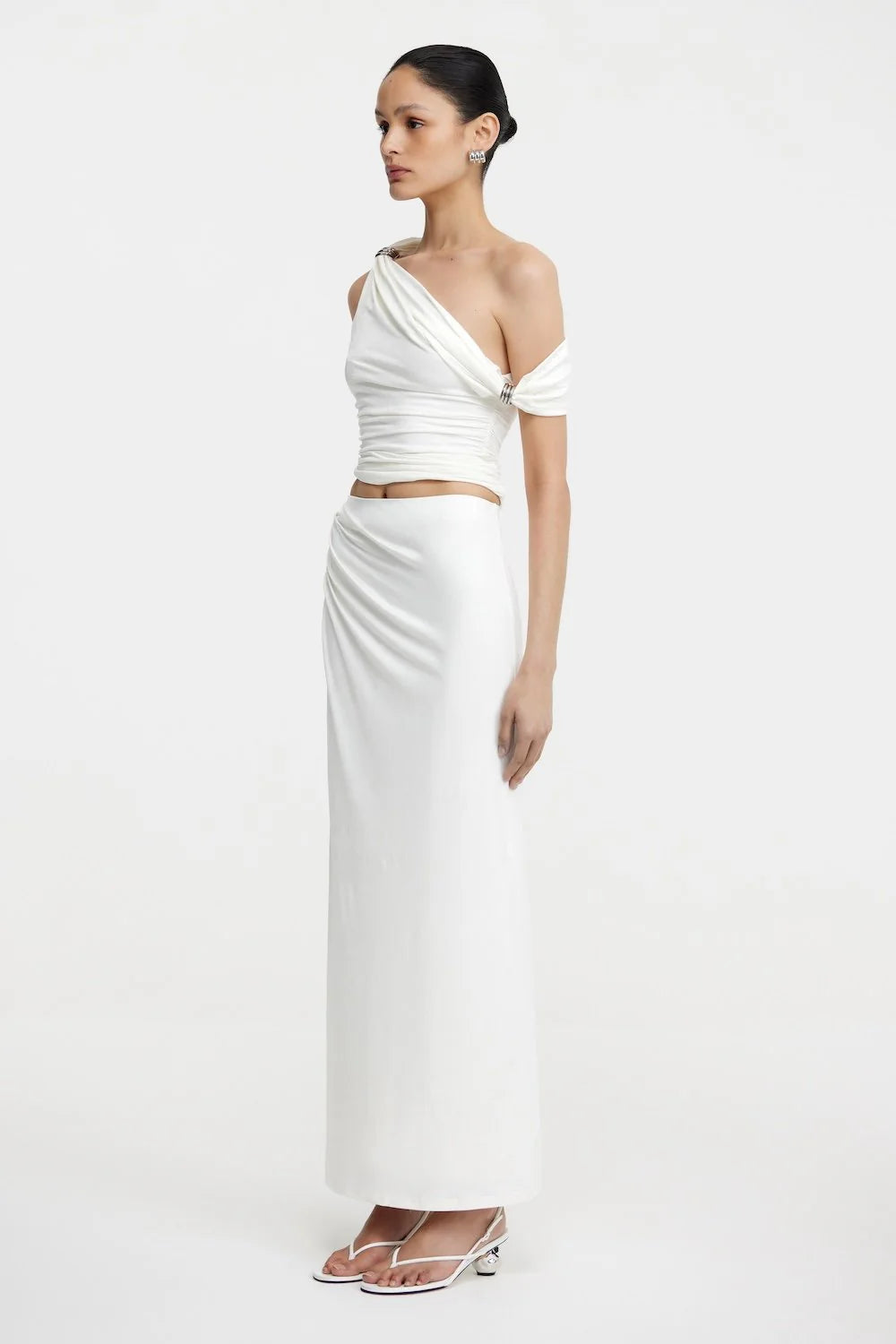 Elysian Collective Significant Other Priya Skirt Chalk