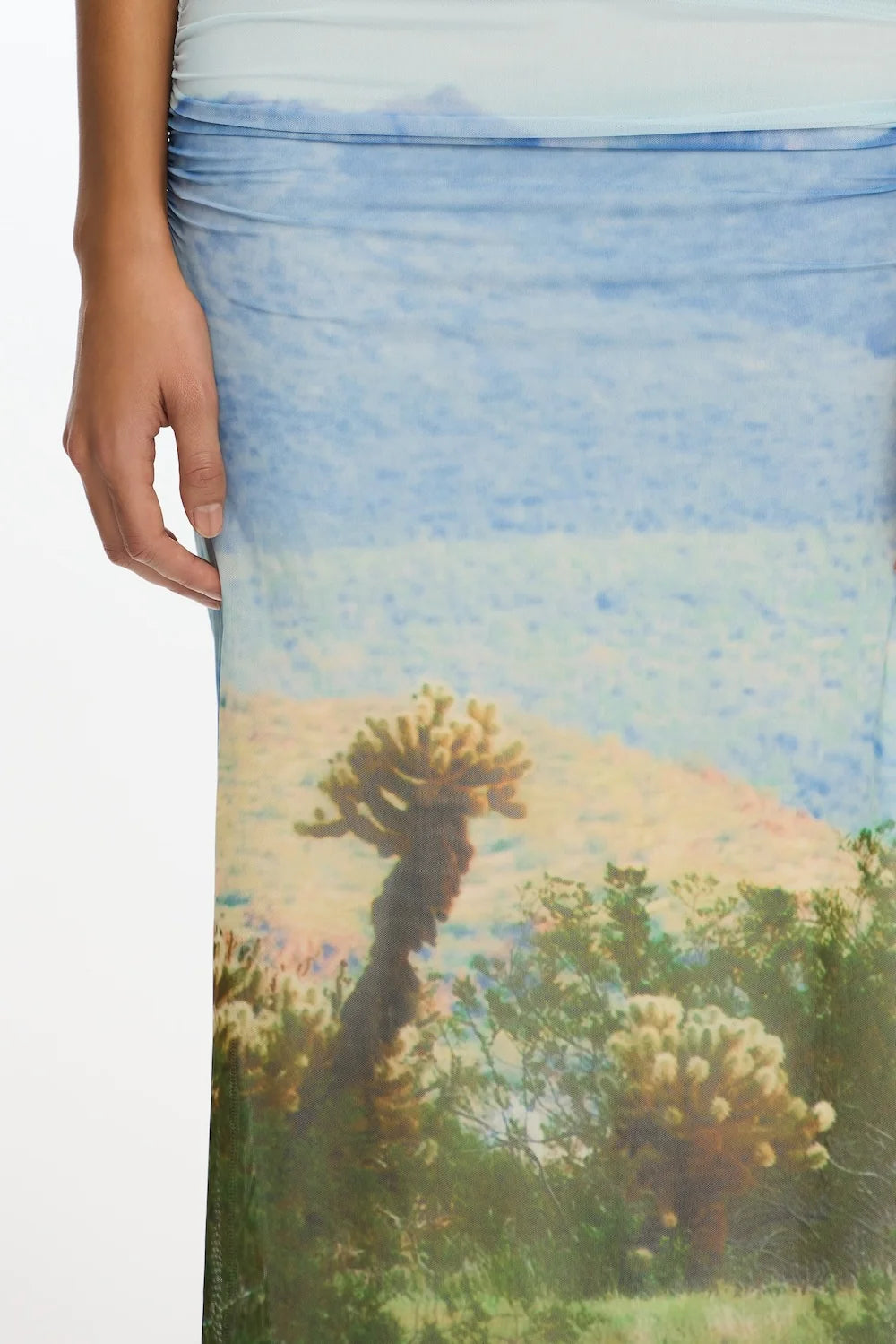 Elysian Collective Significant Other Saria Midi Dress Arizona Print