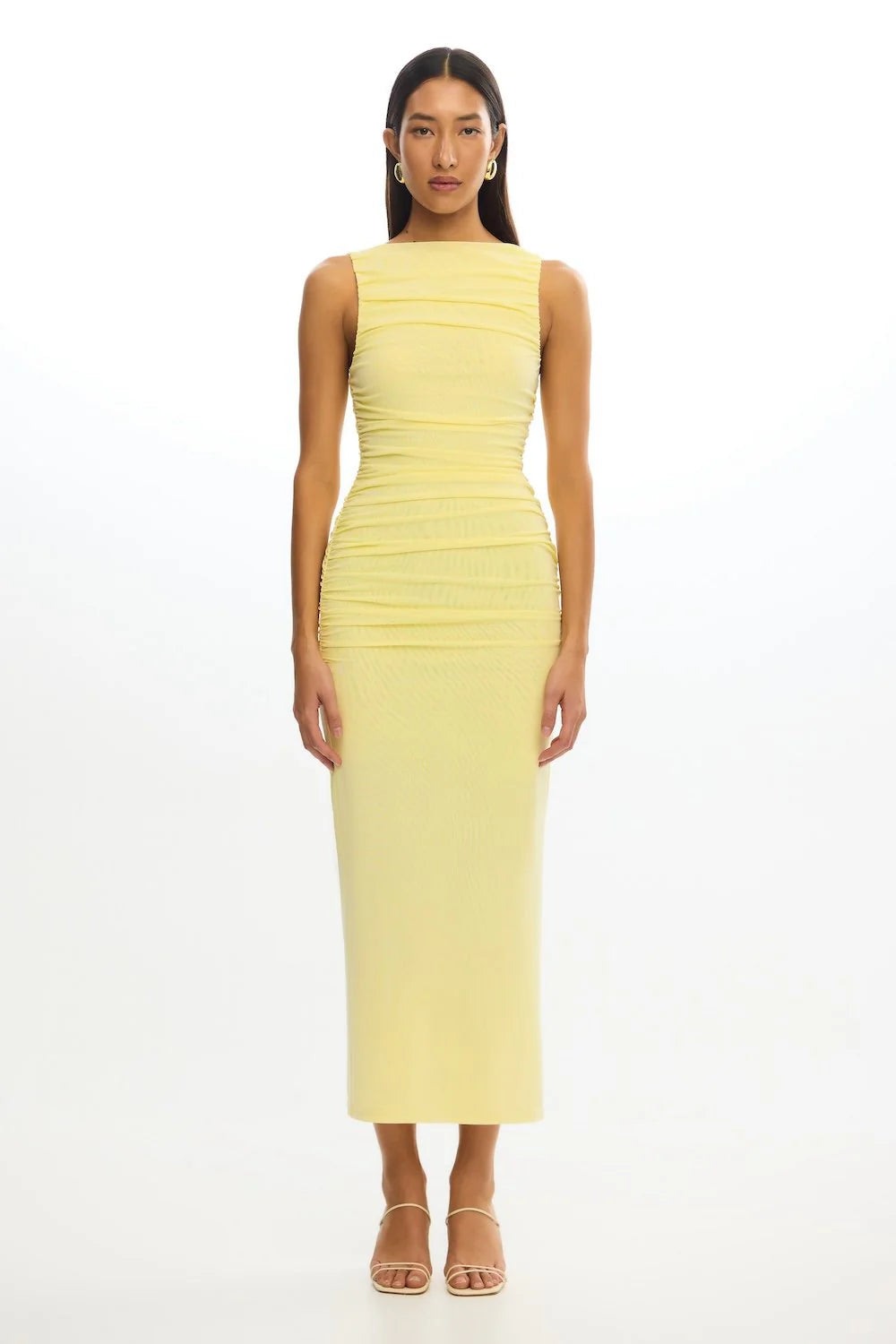 Elysian Collective Significant Other Whitney Midi Dress Butter