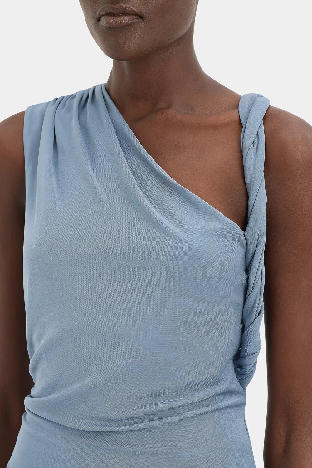 Elysian Collective Sir The Label Olenna Twist Top Dusty Blue
