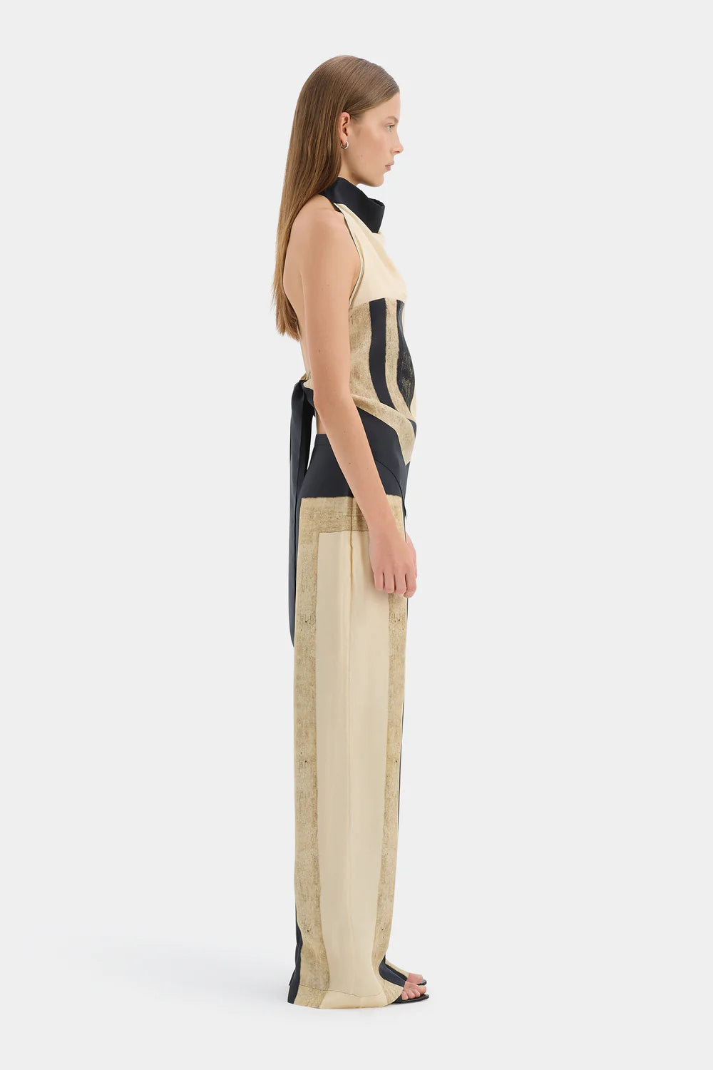 Elysian Collective Sir Sona Halter Tie Top