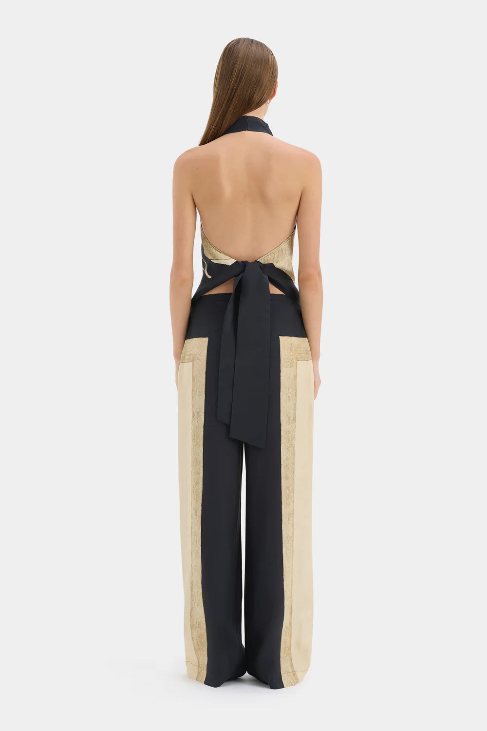 Elysian Collective Sir Sona Halter Tie Top