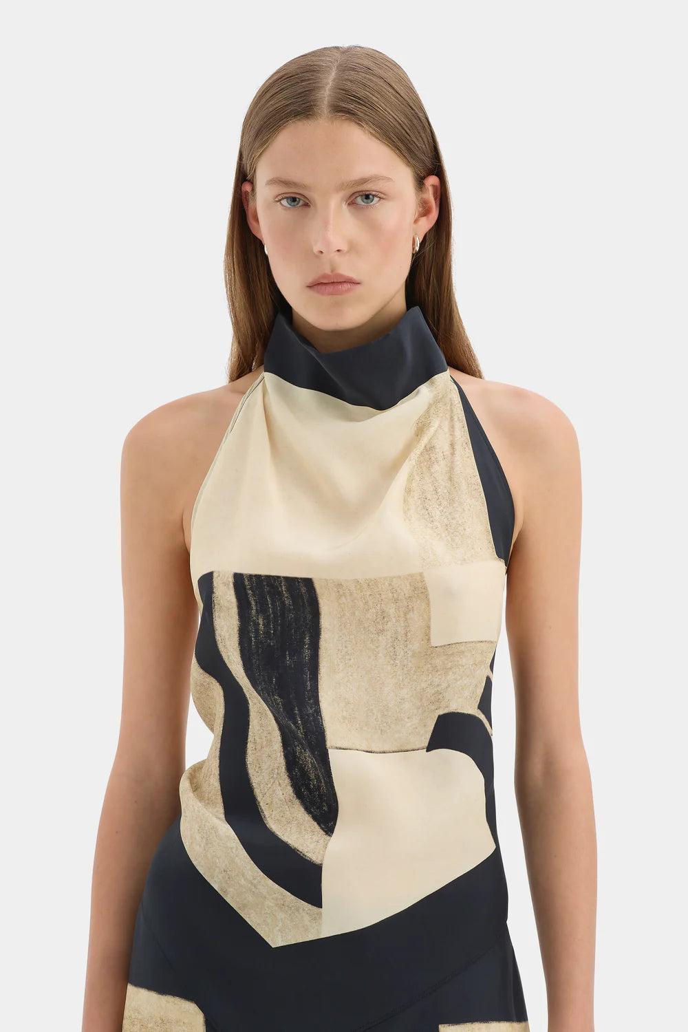 Elysian Collective Sir Sona Halter Tie Top
