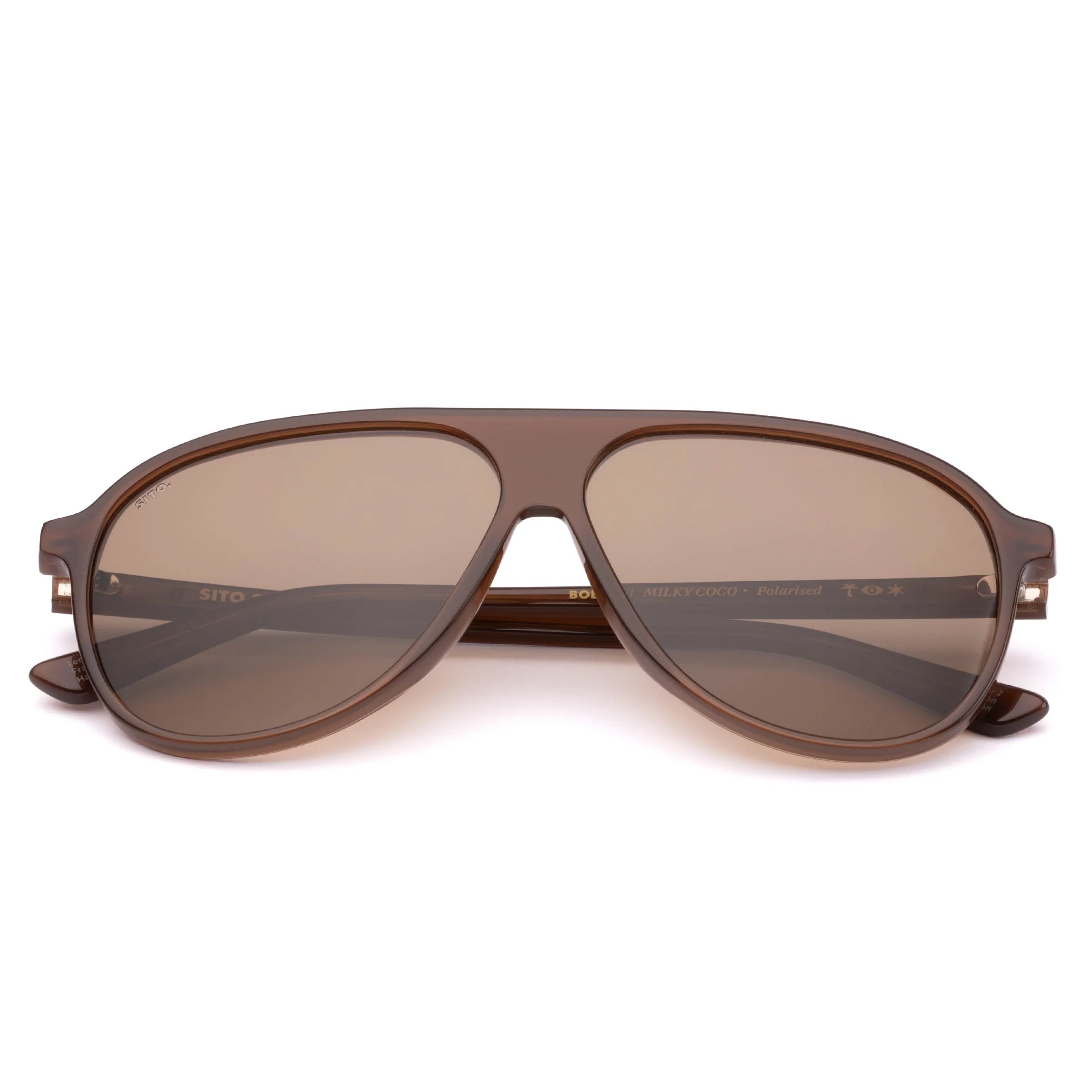 Elysian Collective Sito Shades Bobbi Milky Coco Polarised