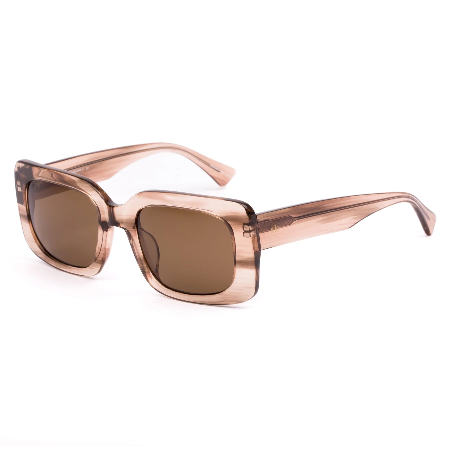 Elysian Collective Sito Shades Indi Biscotti Brown Polarised