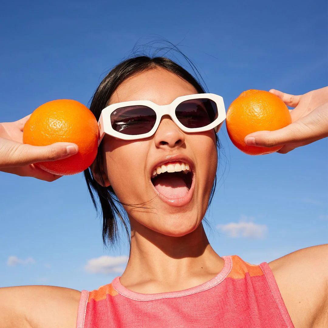 Elysian Collective Sito Shades Juicy White Smoke Grey