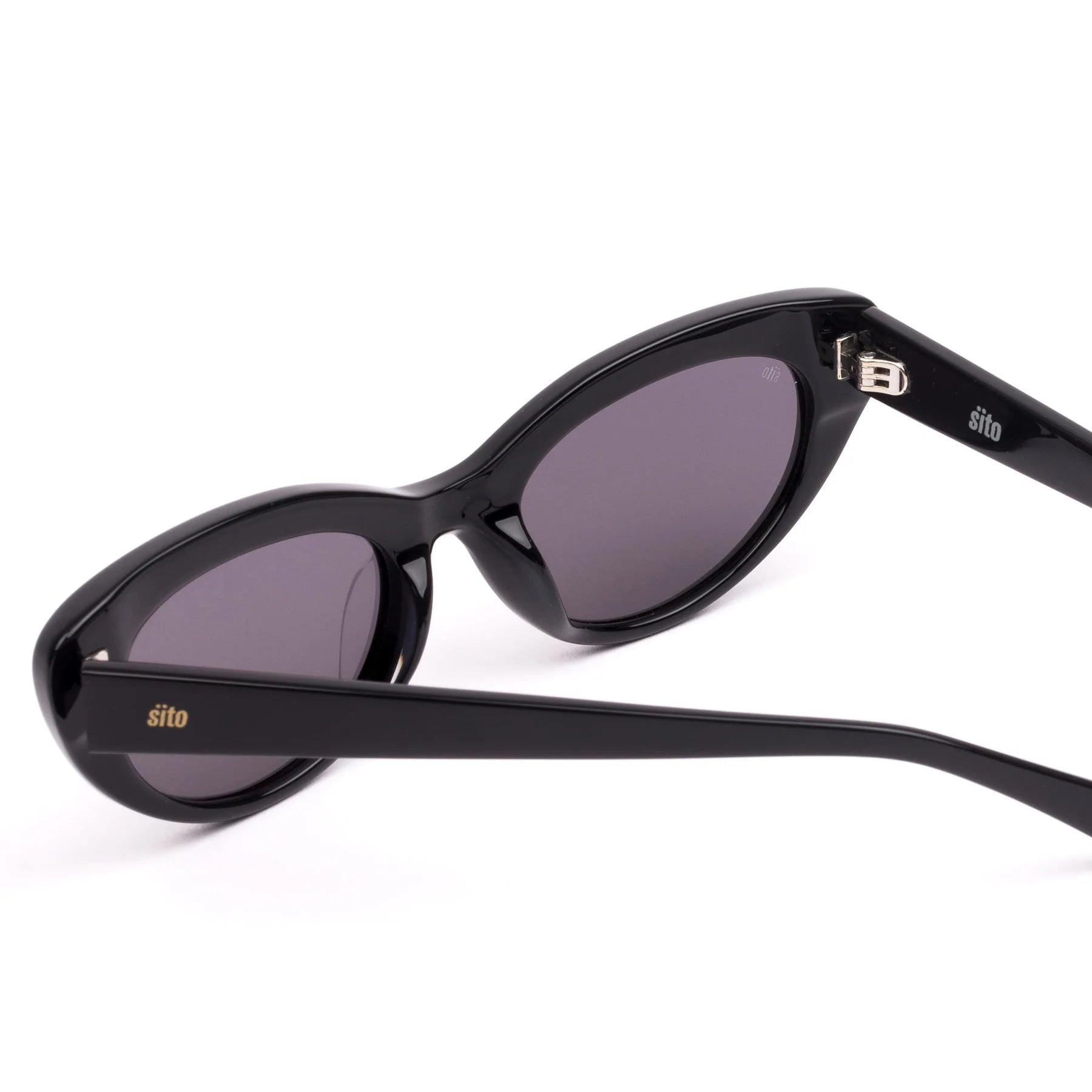 Elysian Collective Sito Shades Siena Black Smoke Grey