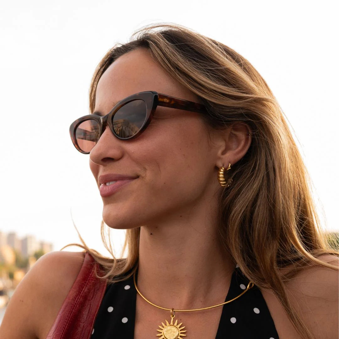 Elysian Collective Sito Shades Siena Burnt Orange Tort Coffee