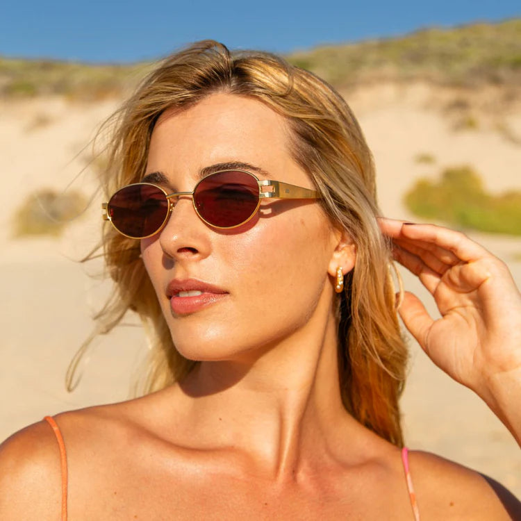 Elysian Collective Sito Shades Stevie Gold Chintz